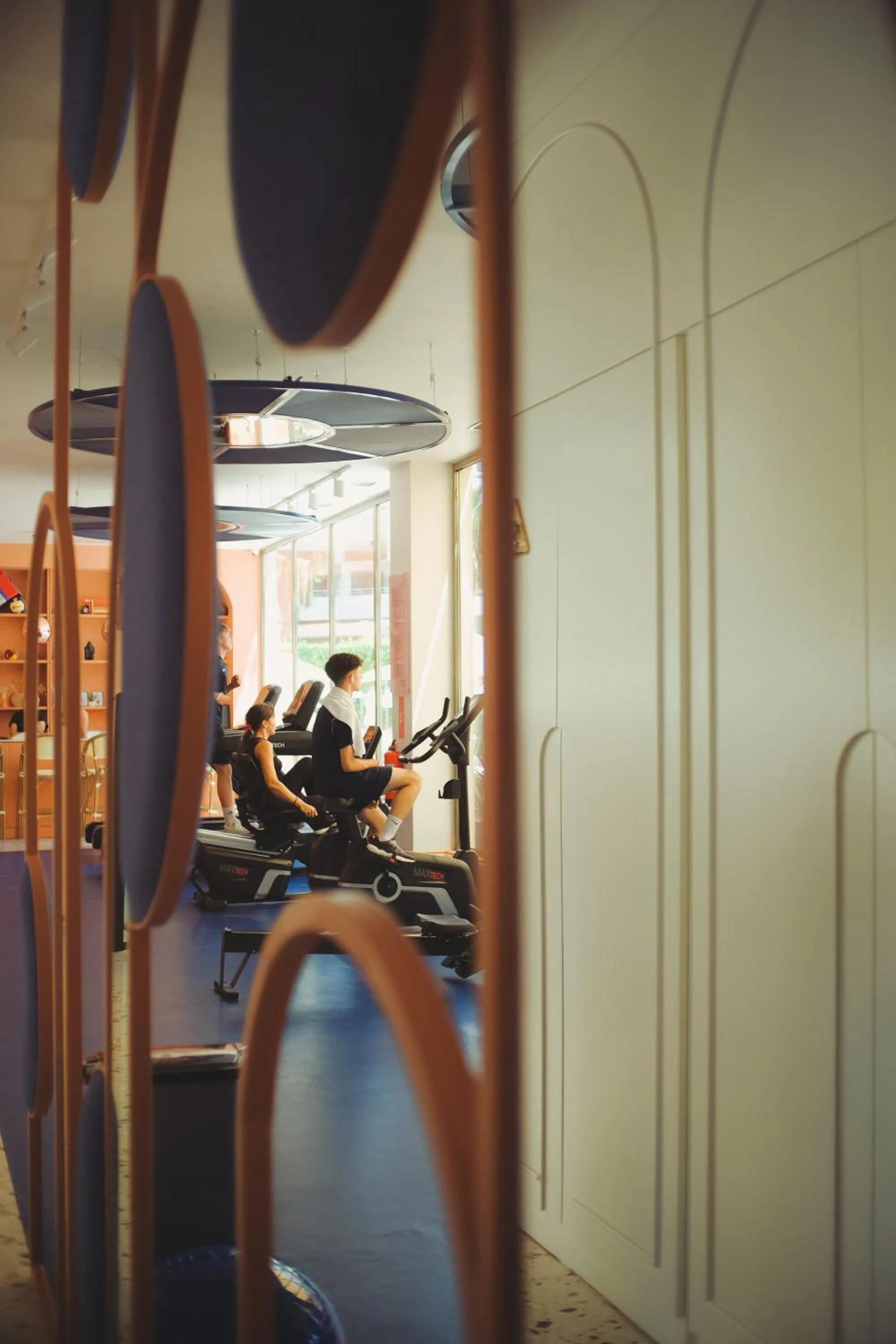 Fitness centre/facilities in Castival Hotel