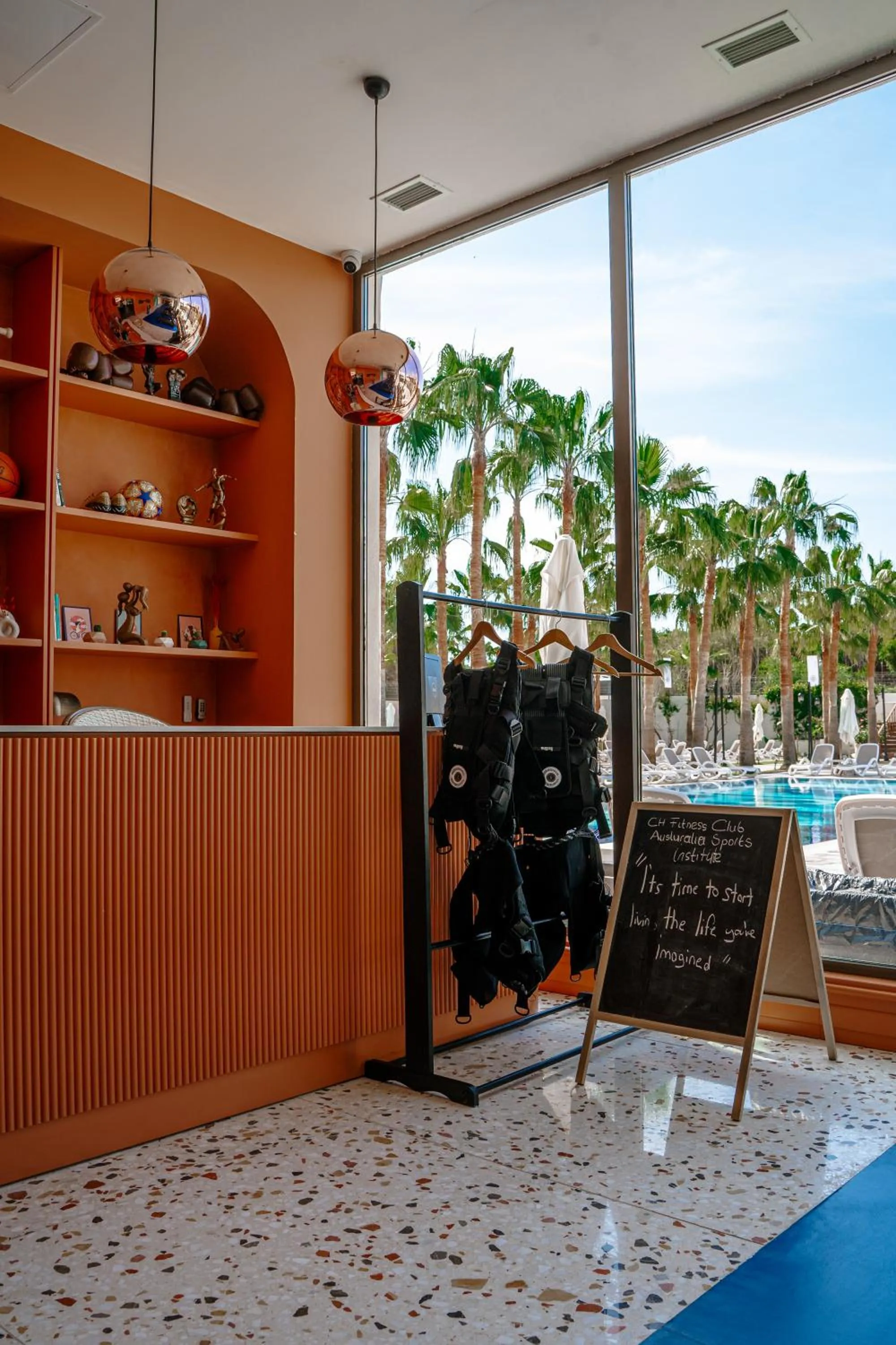 Fitness centre/facilities in Castival Hotel