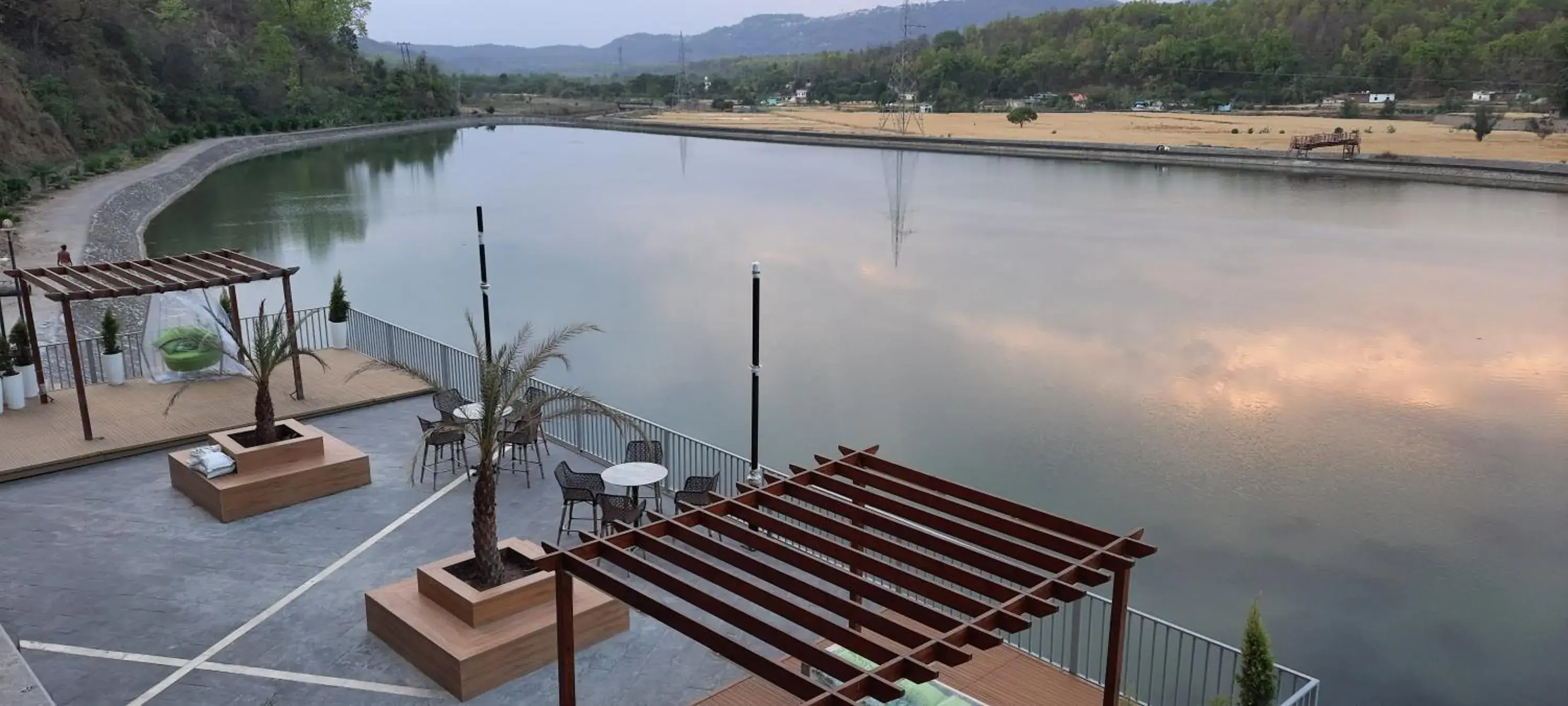 Lake view in Jay Clarks Exotica Lake view in Jay Clarks Exotica