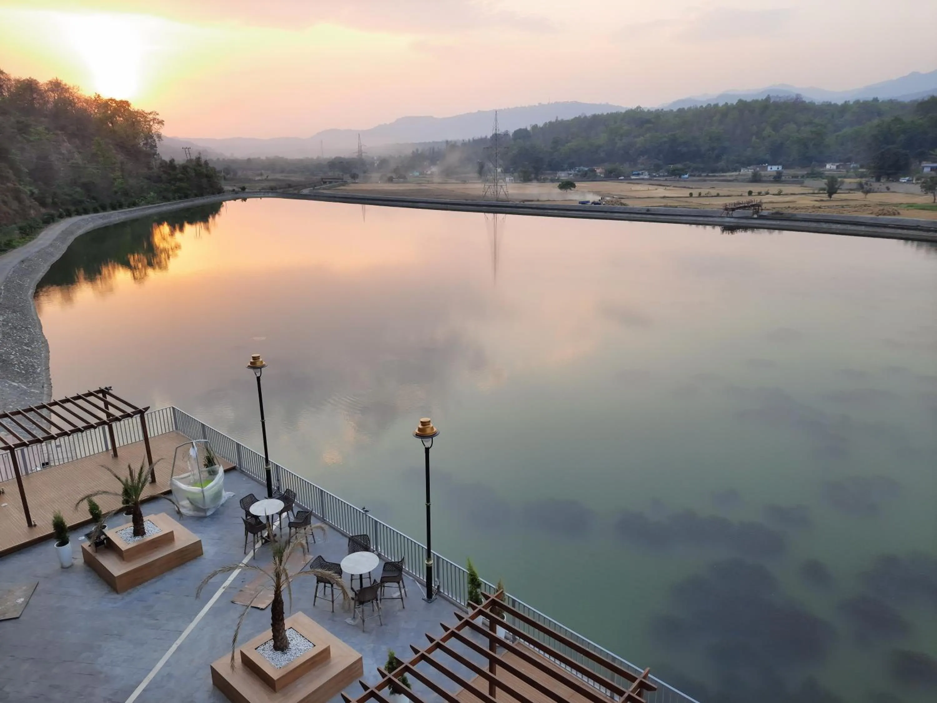 Lake view in Jay Clarks Exotica