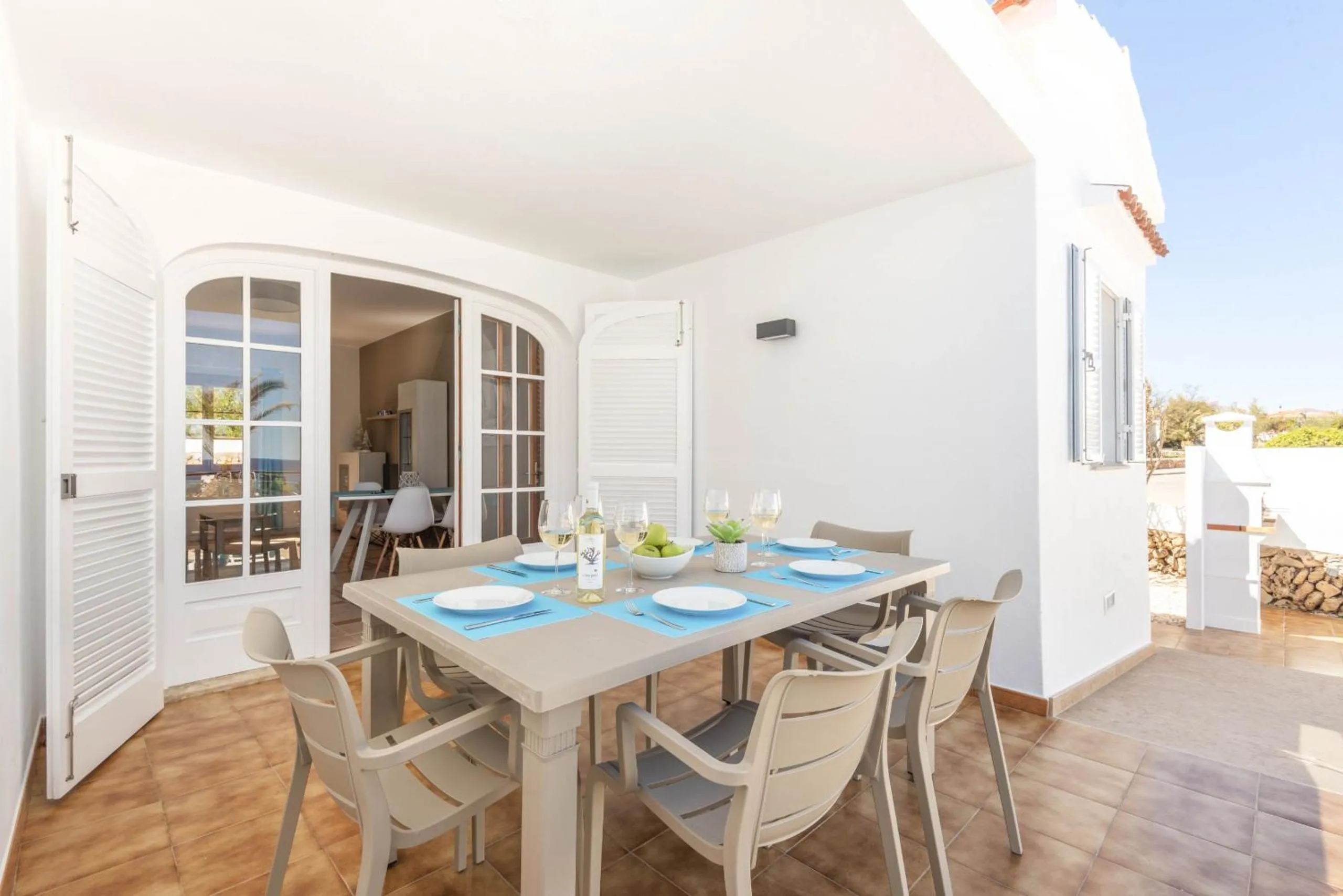 Dining area in Villa Lali by Escape Home
