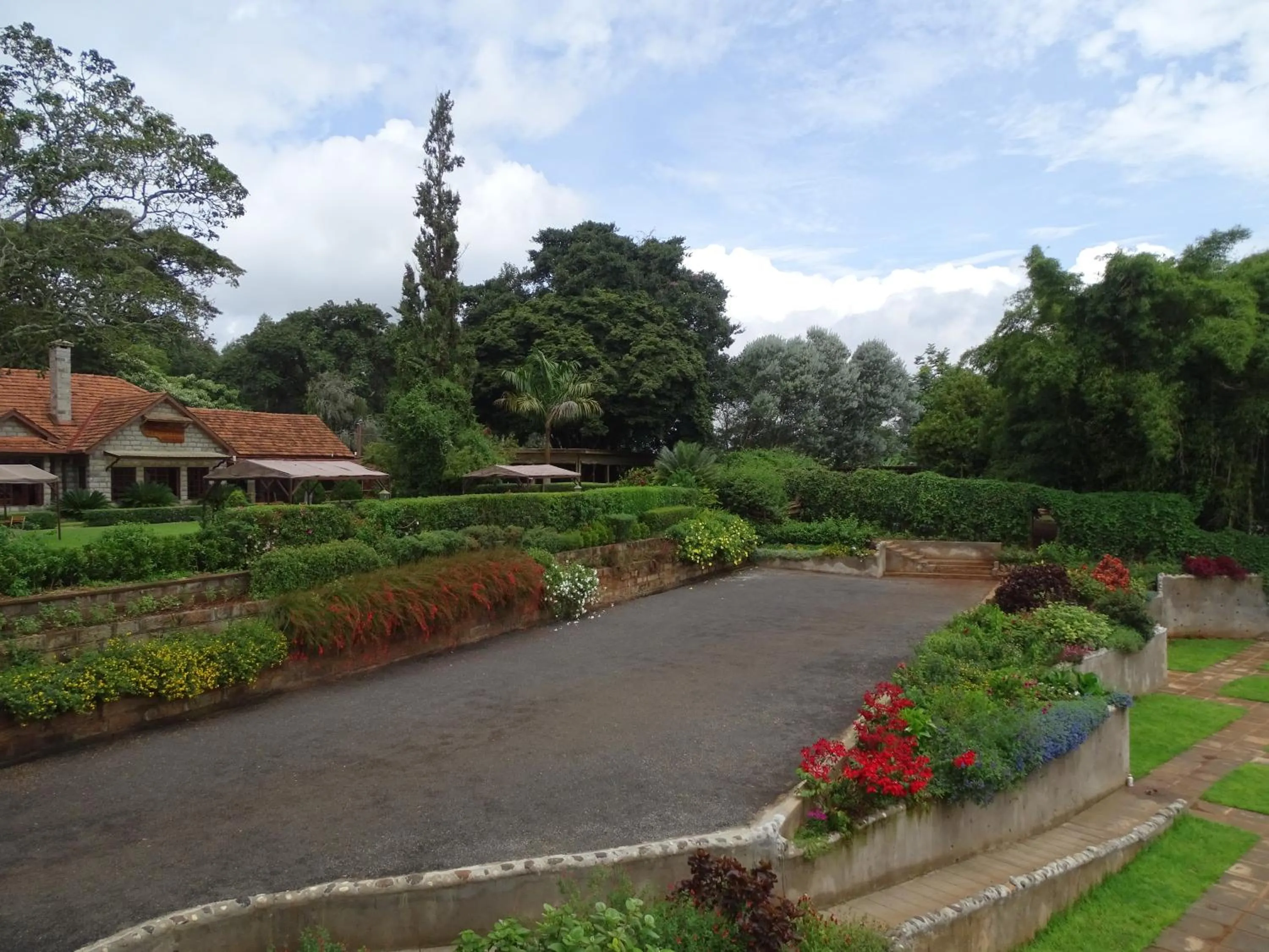 Garden in Le Pristine Wellness and Healing Hotel