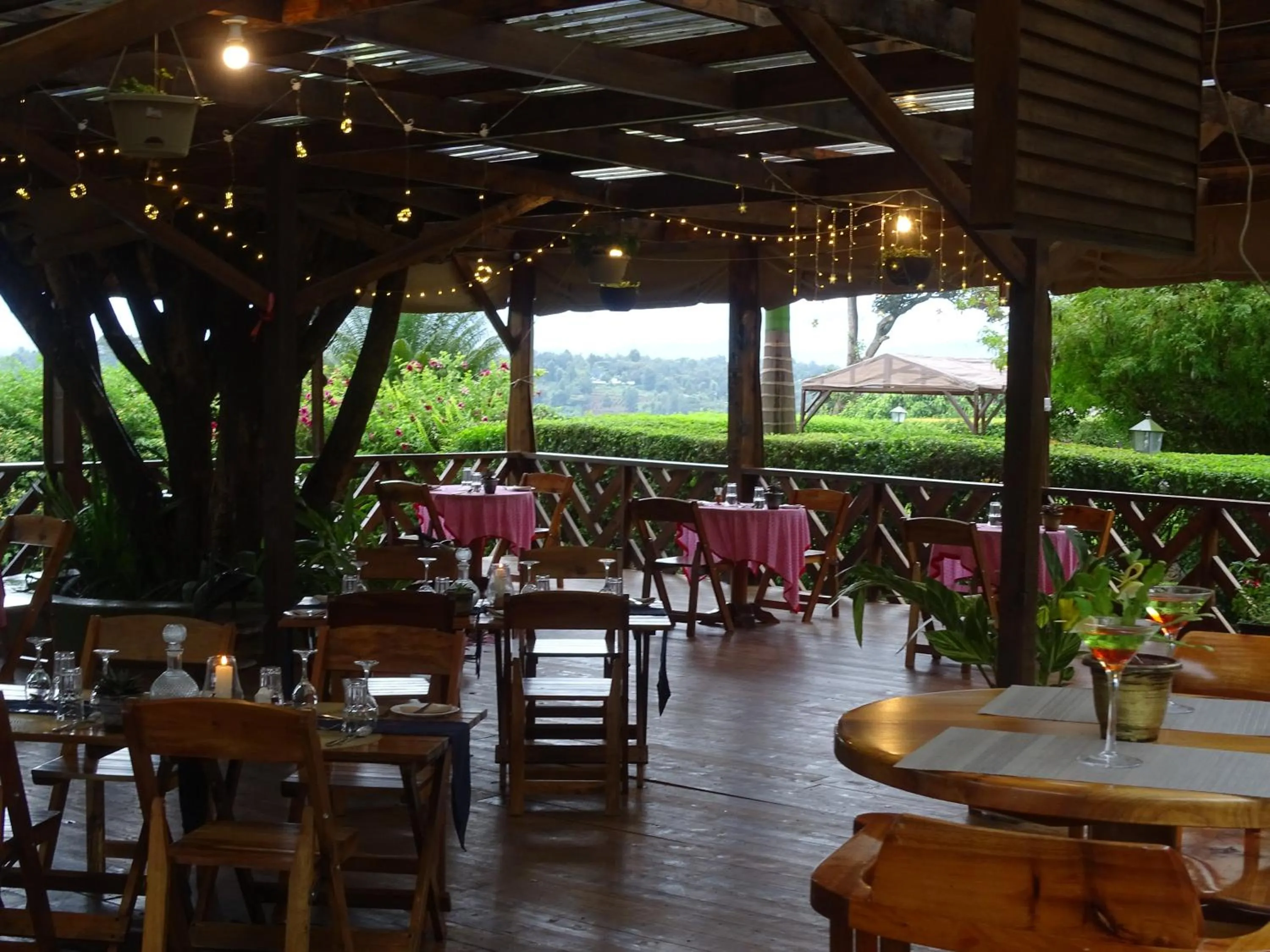 Patio in Le Pristine Wellness and Healing Hotel