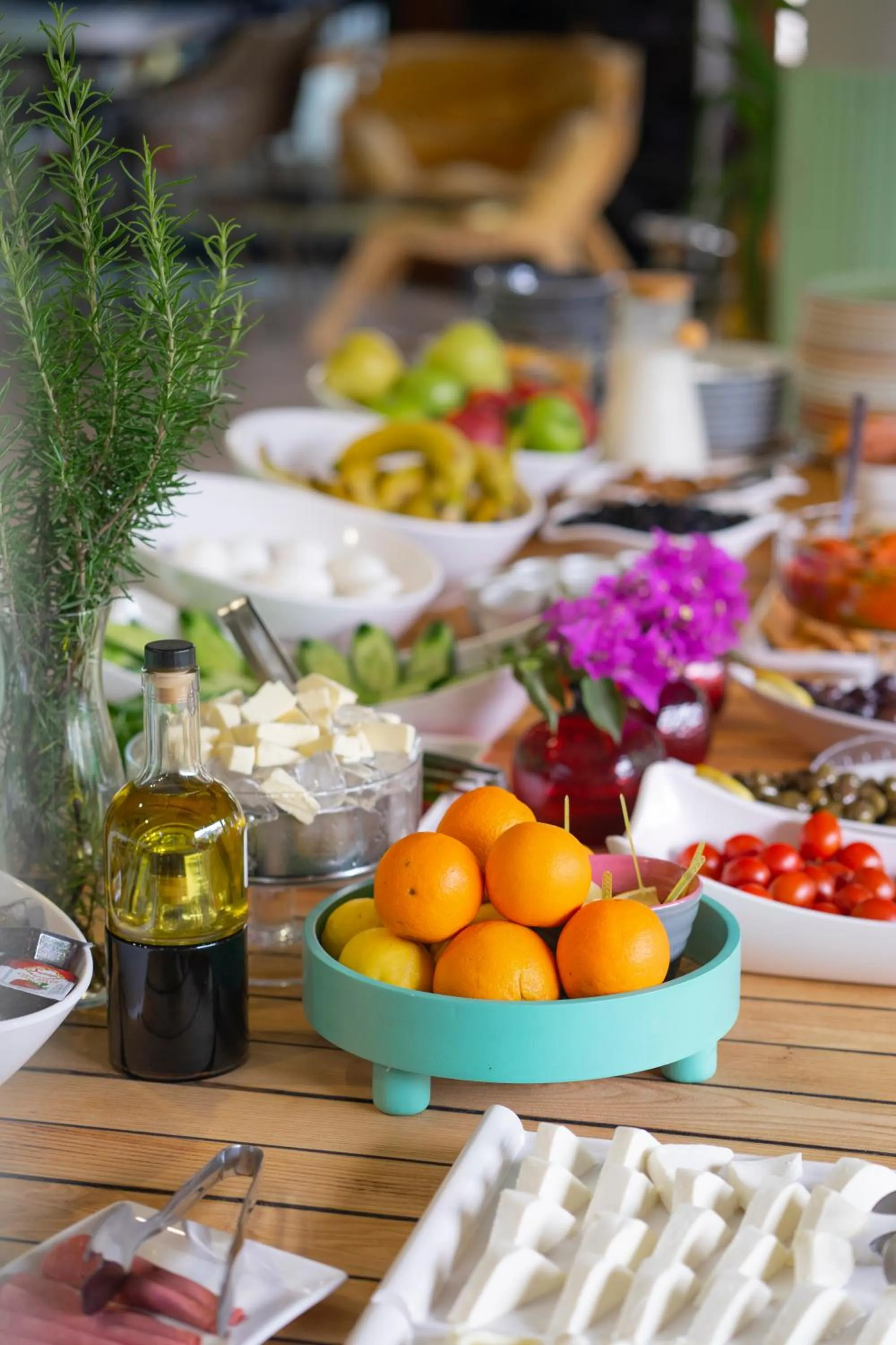 Buffet breakfast in WEST HOUSE EXCLUSIVE HOTEL