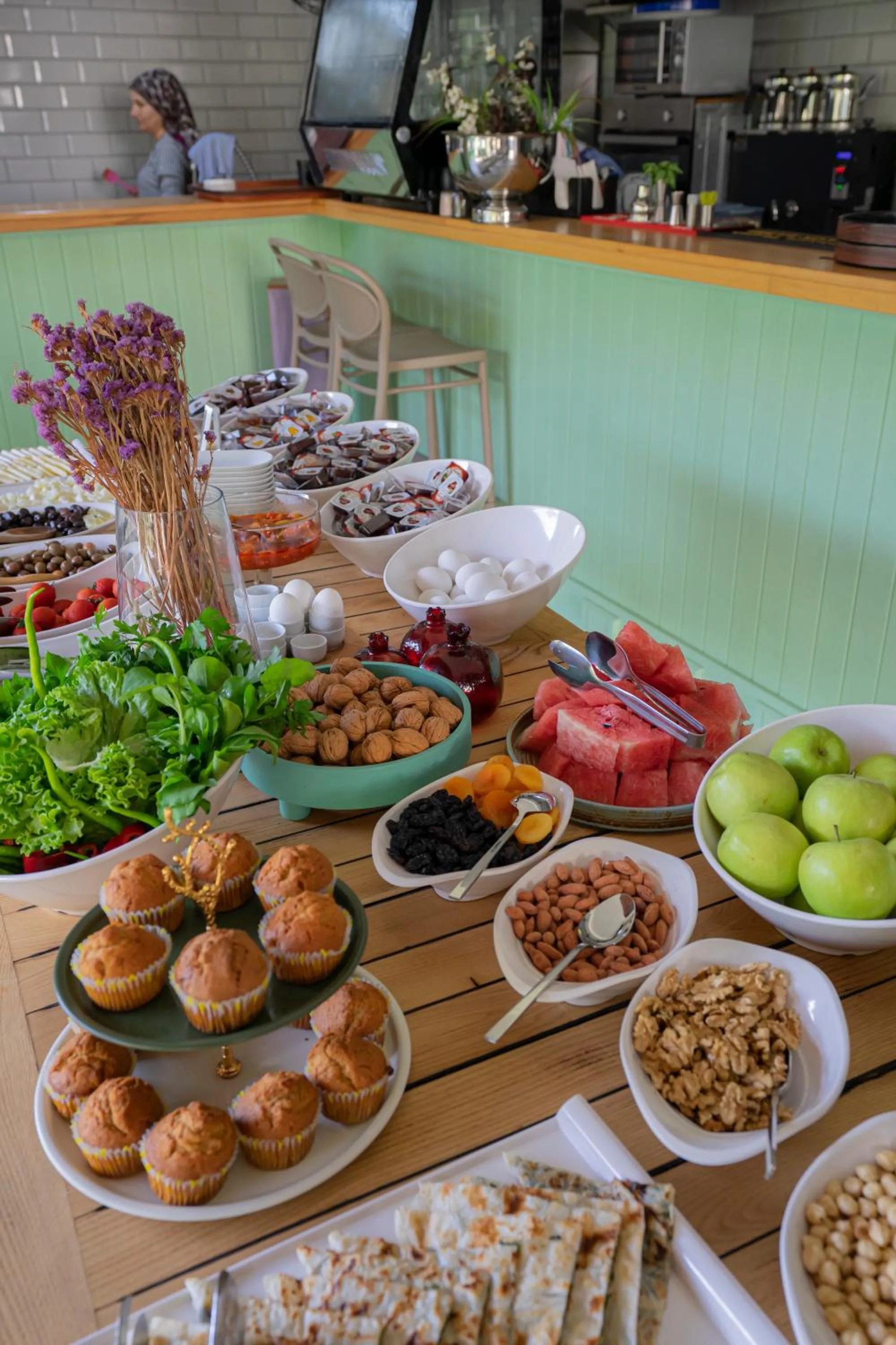 Buffet breakfast in WEST HOUSE EXCLUSIVE HOTEL