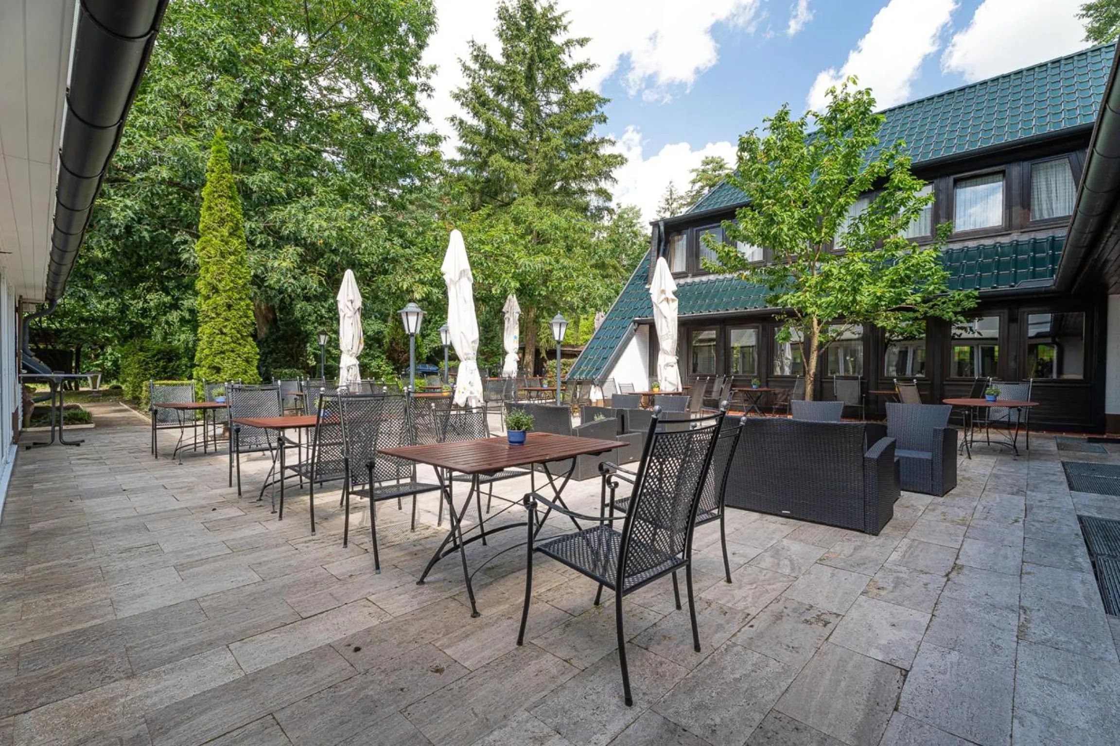 Balcony/Terrace in Hotel Zur Heidschnucke - Spa & Nature Resort