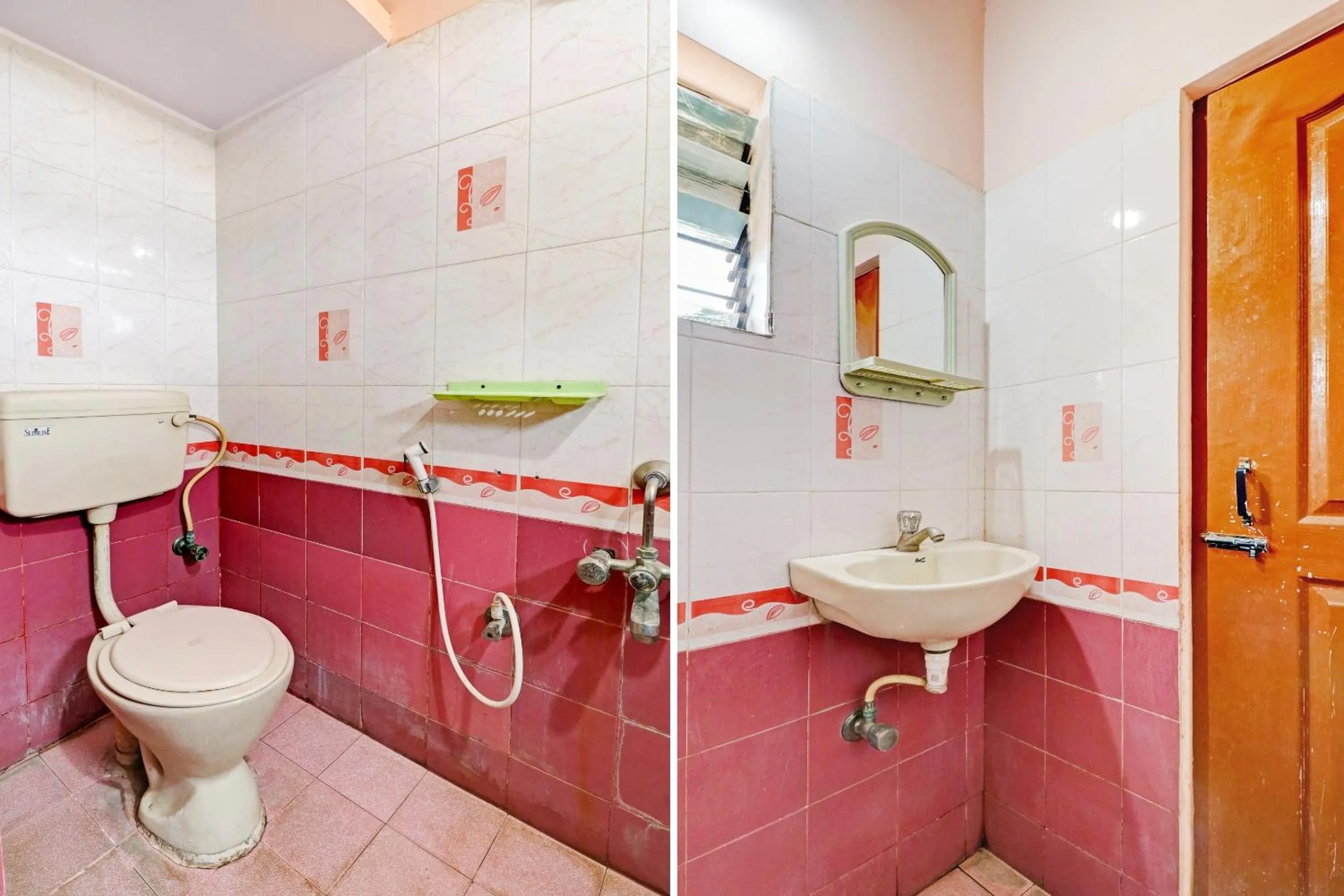 Bathroom in Hotel O Spot on S L V Comfort