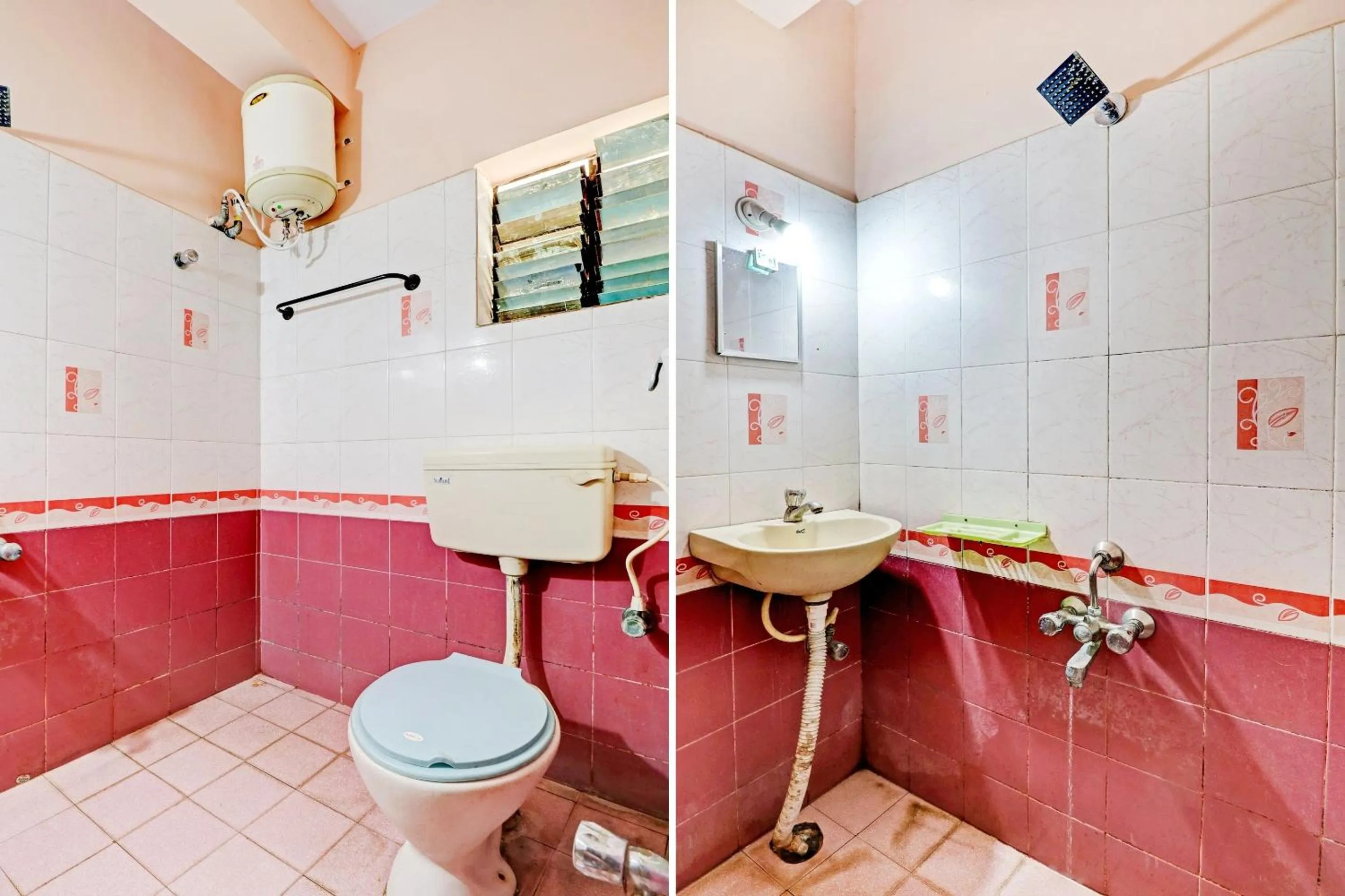 Bathroom in Hotel O Spot on S L V Comfort