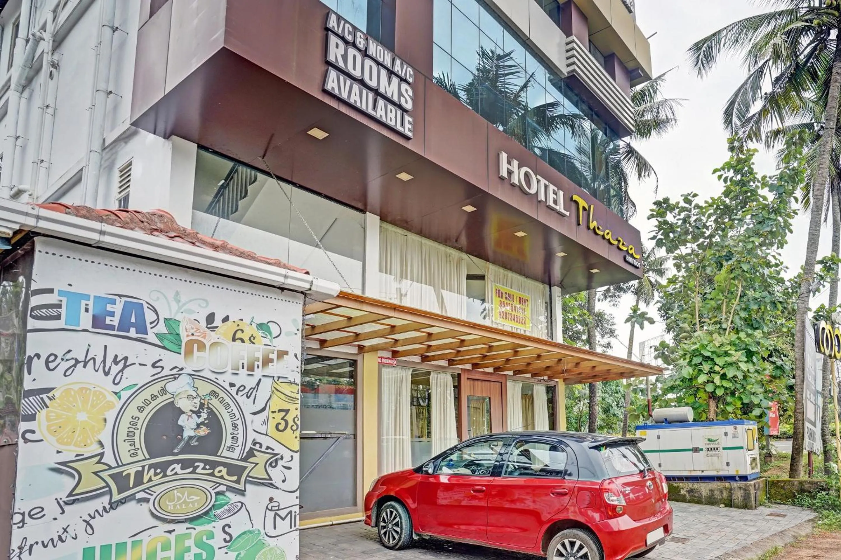 Facade/entrance in Hotel O Thaza