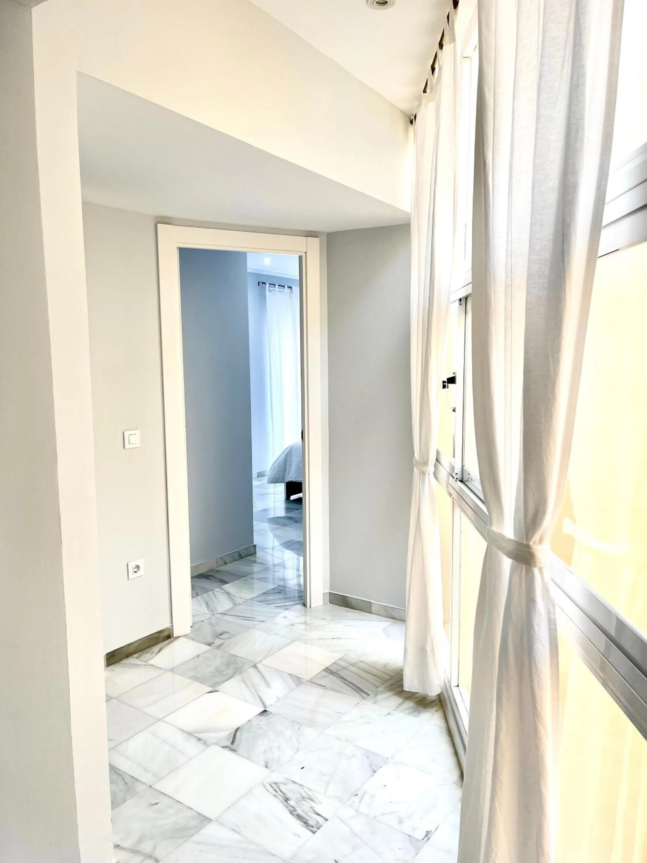 Inner courtyard view in Cartujano City Center Apartment