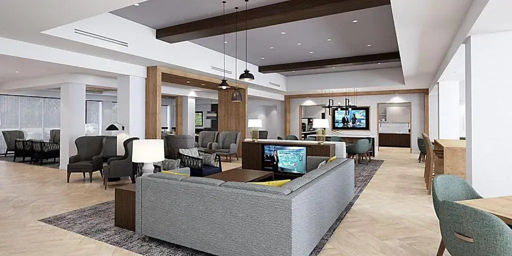 Lobby or reception in Staybridge Suites - Houston NW Cypress Crossings by IHG Lobby or reception in Staybridge Suites - Houston NW Cypress Crossings by IHG