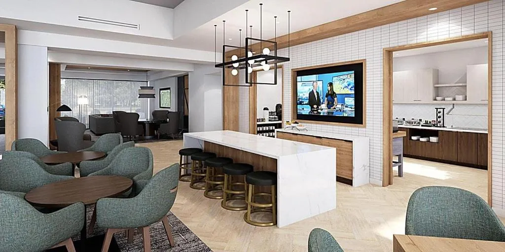 Breakfast in Staybridge Suites - Houston NW Cypress Crossings by IHG