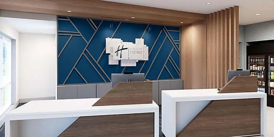 Lobby or reception in Holiday Inn Express & Suites - Harrisonburg University Area by IHG Lobby or reception in Holiday Inn Express & Suites - Harrisonburg University Area by IHG