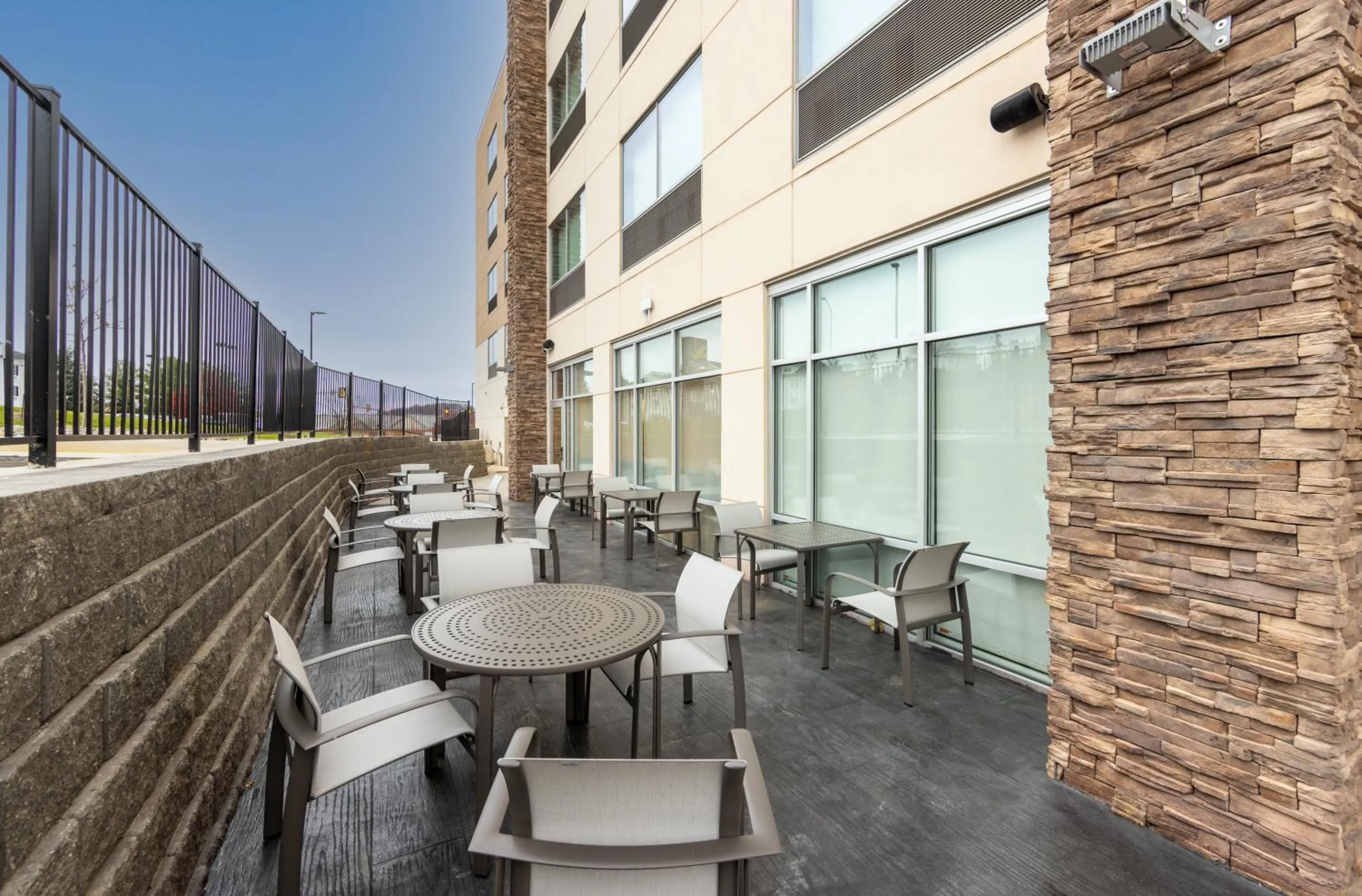 Patio in Holiday Inn Express & Suites - Harrisonburg University Area by IHG