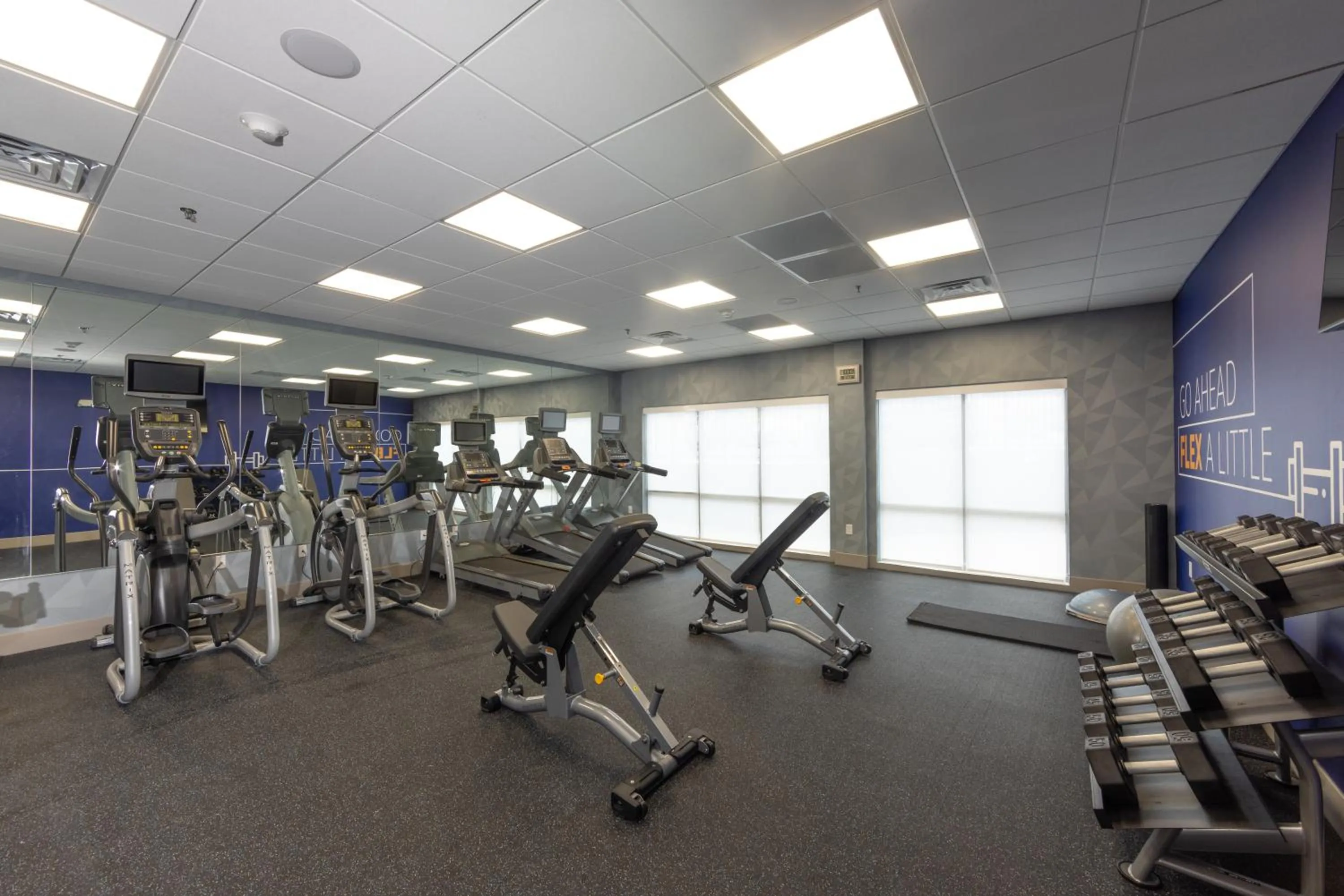 Fitness centre/facilities in Holiday Inn Express & Suites - Harrisonburg University Area by IHG
