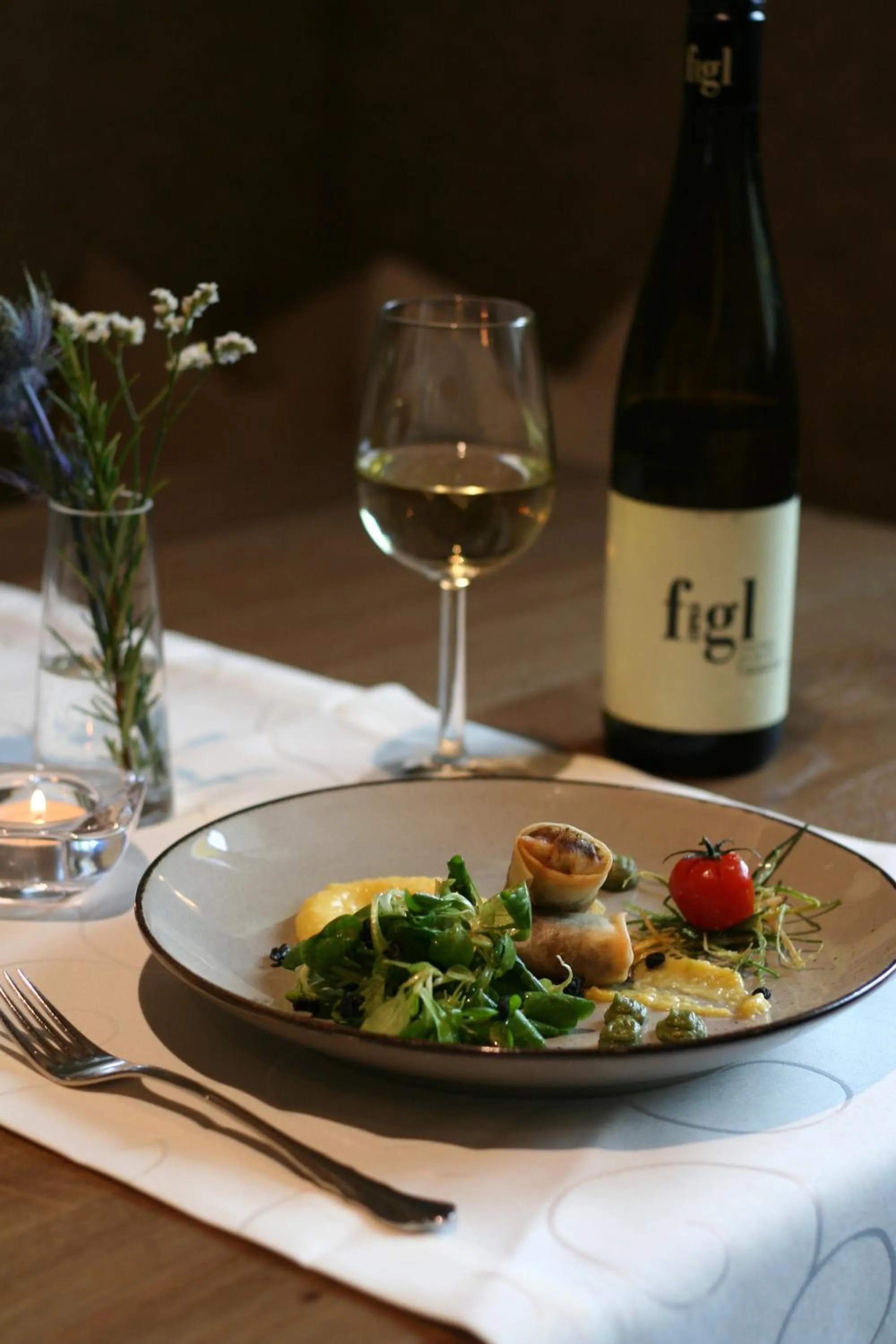 Food close-up in Hotel-Restaurant Stefanihof