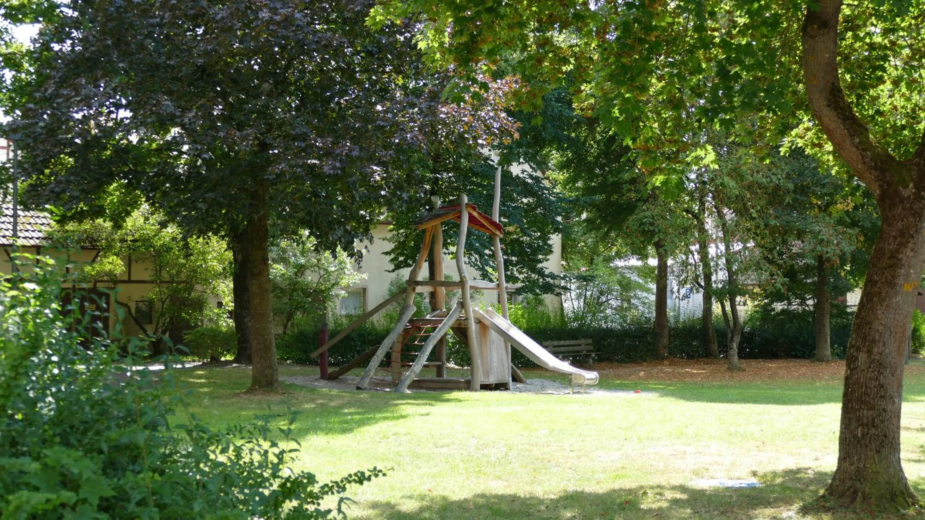 Children play ground in Speidel´s BrauManufaktur