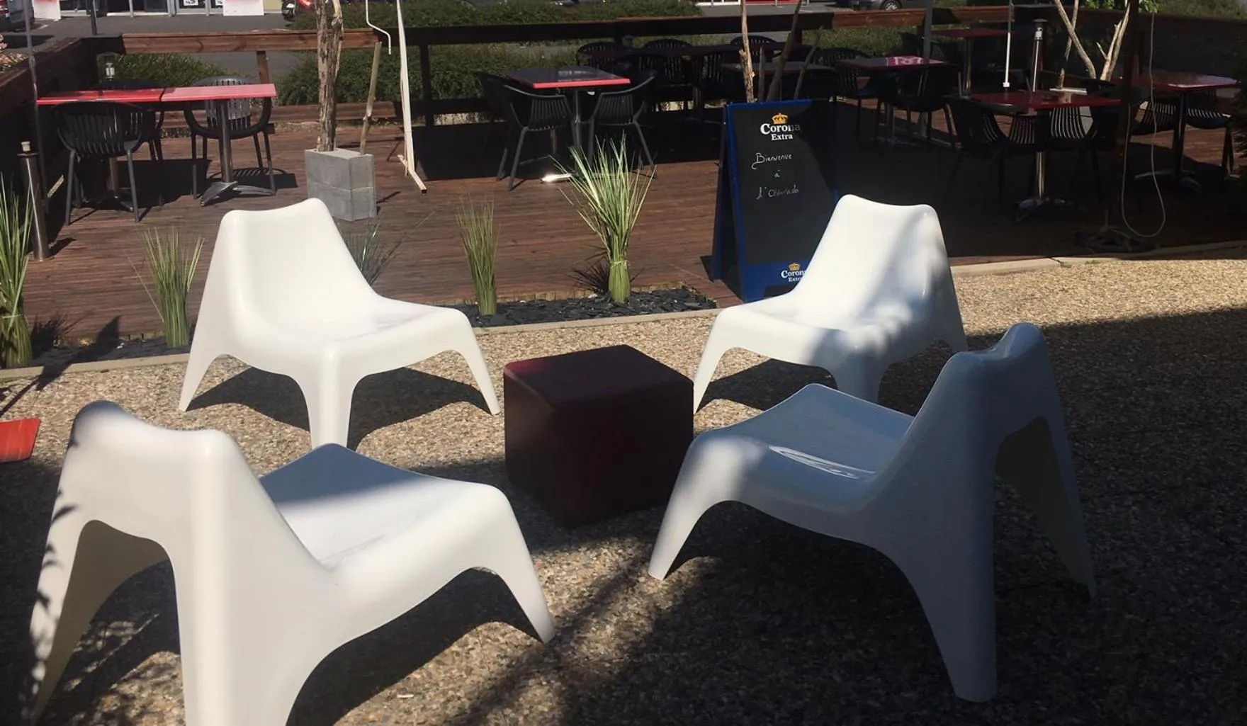 Facade/entrance in Fasthotel L'Eldorado