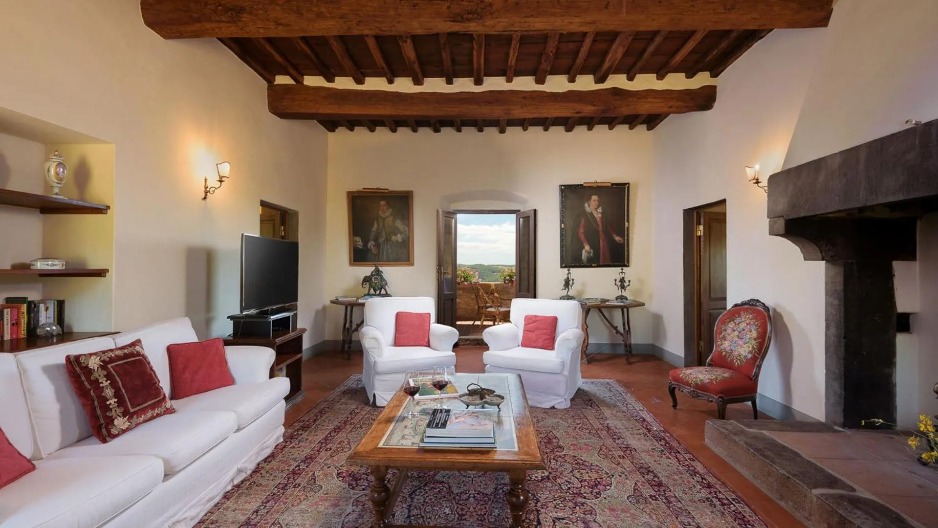 Living room in Marangole 12, Emma Villas