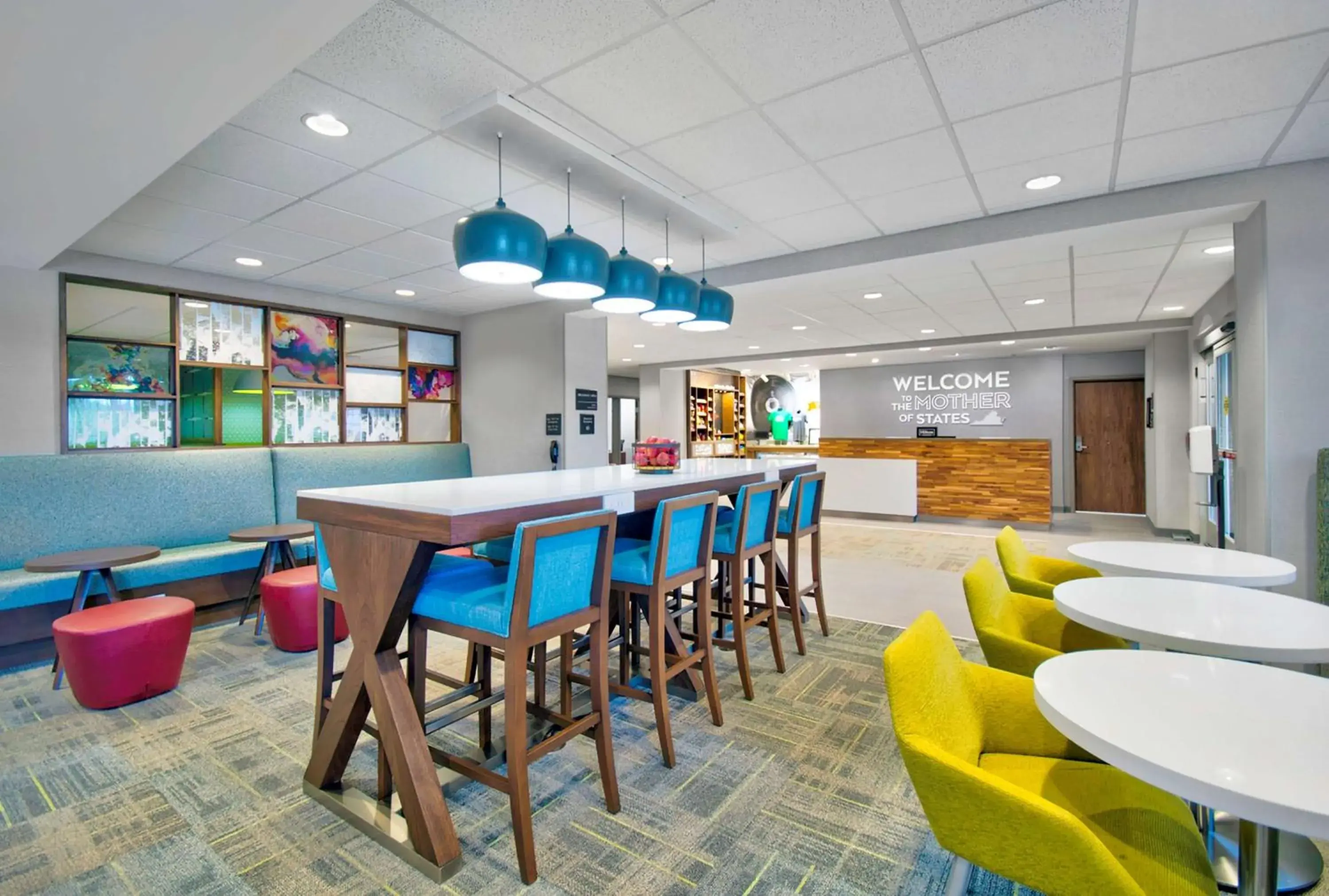Lobby or reception in Hampton Inn Abingdon, Va Lobby or reception in Hampton Inn Abingdon, Va