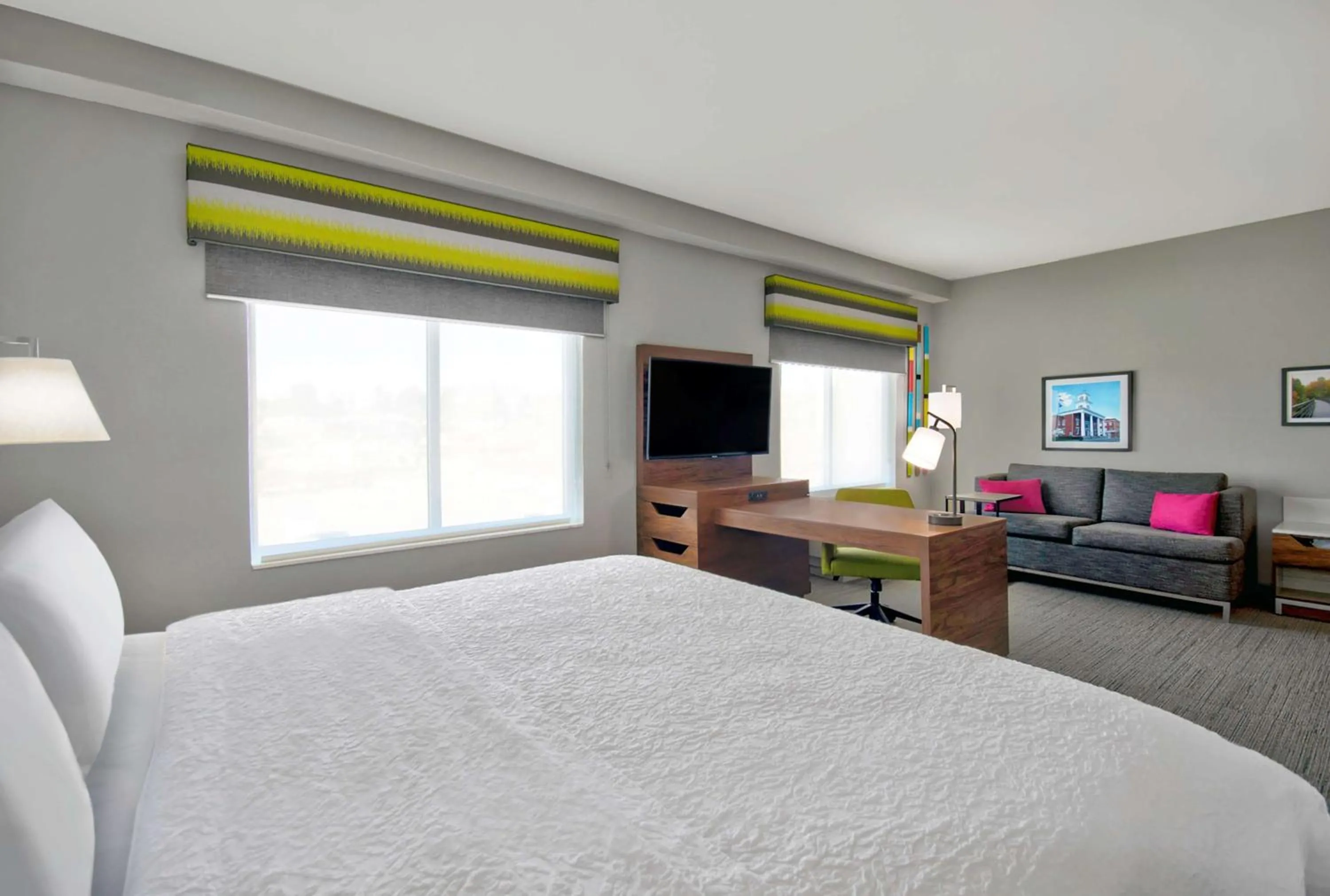 Bedroom, Bed in Hampton Inn Abingdon, Va