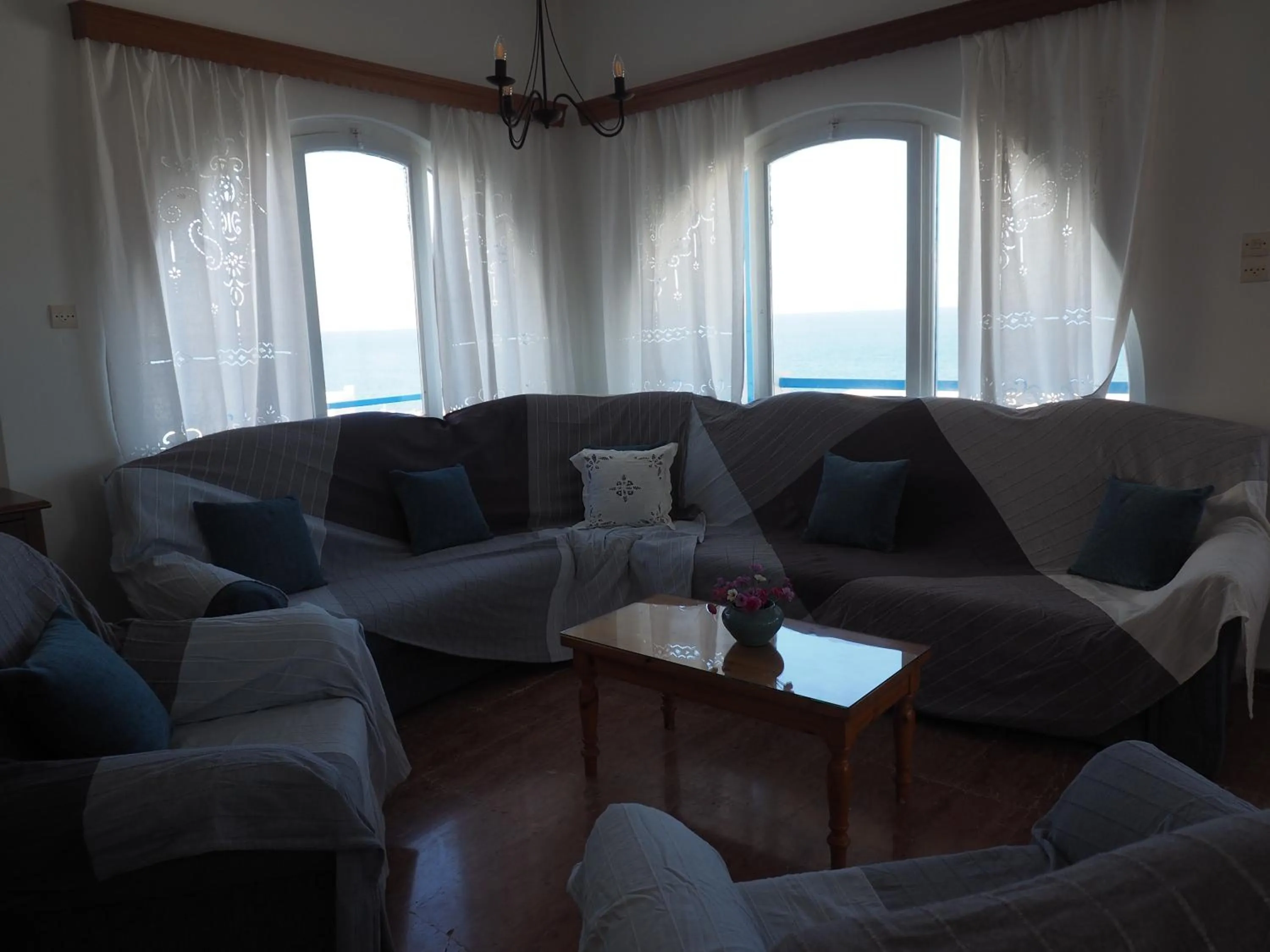 Living room in Arkas Inn