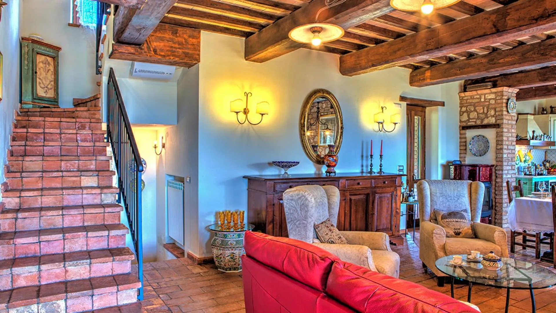Living room in Villa Bella 8, Emma Villas