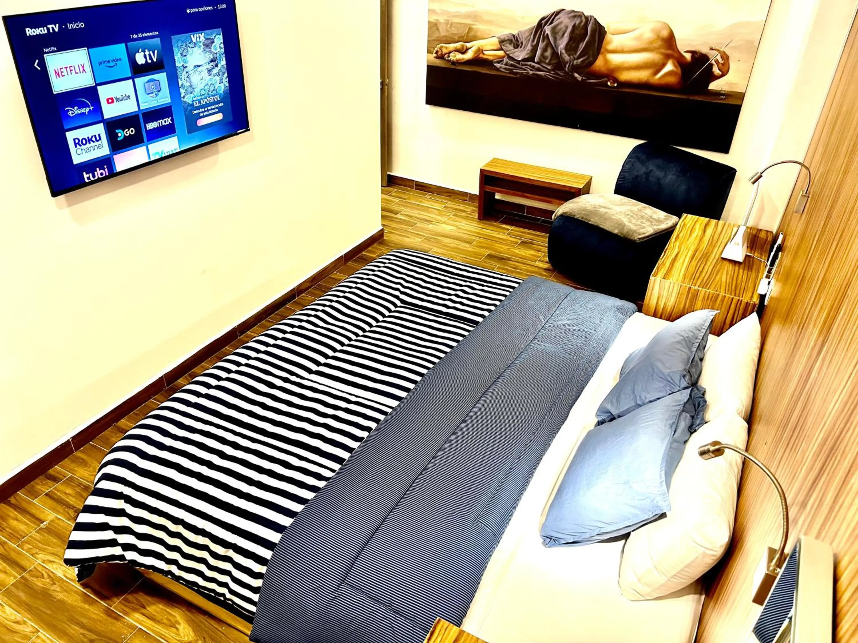 Bedroom, Bed in Sky Inn Hotel - Cancun