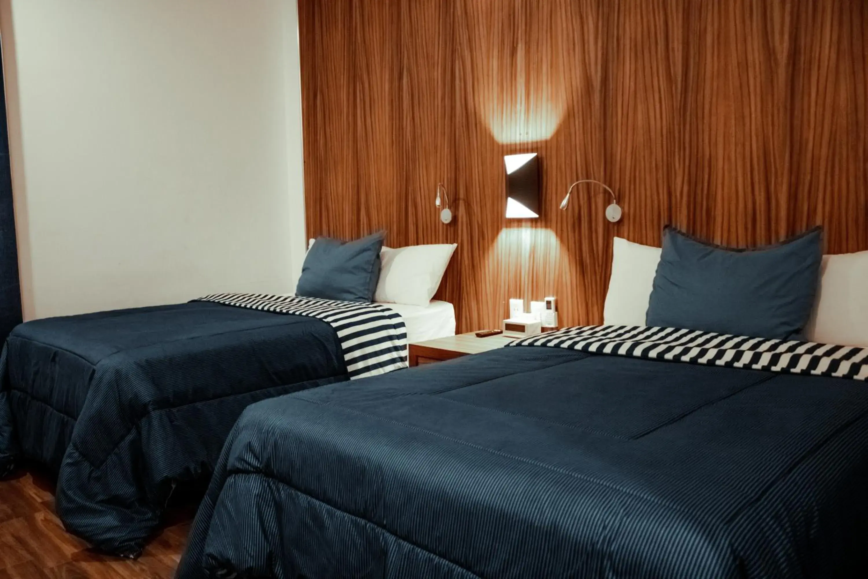 Bedroom in Sky Inn Hotel - Cancun Bedroom in Sky Inn Hotel - Cancun