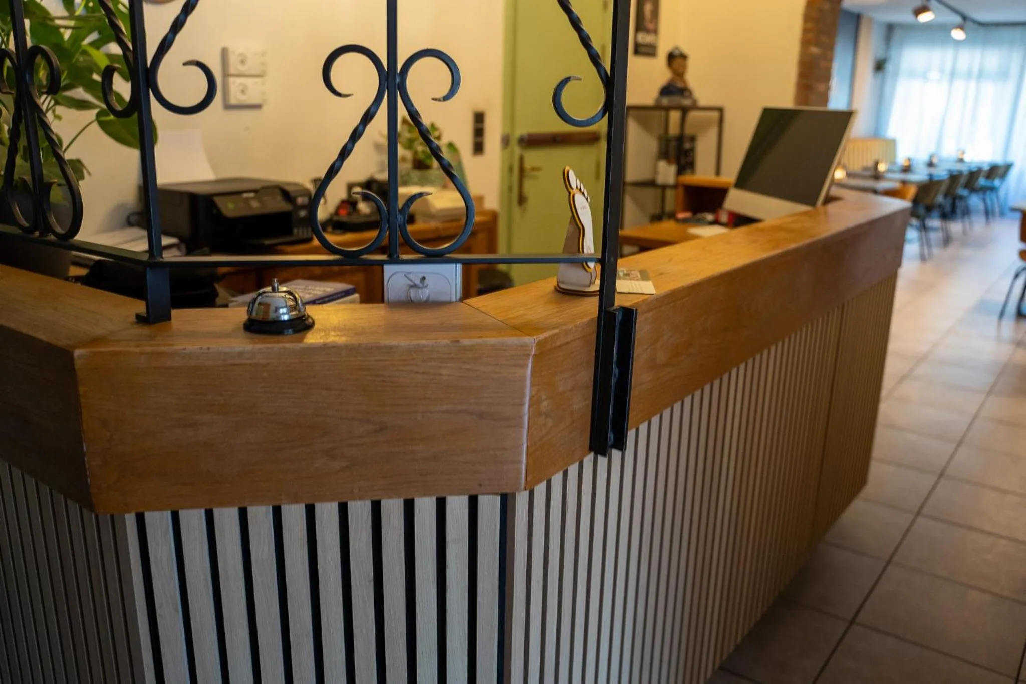 Lobby or reception in Hotel Monika