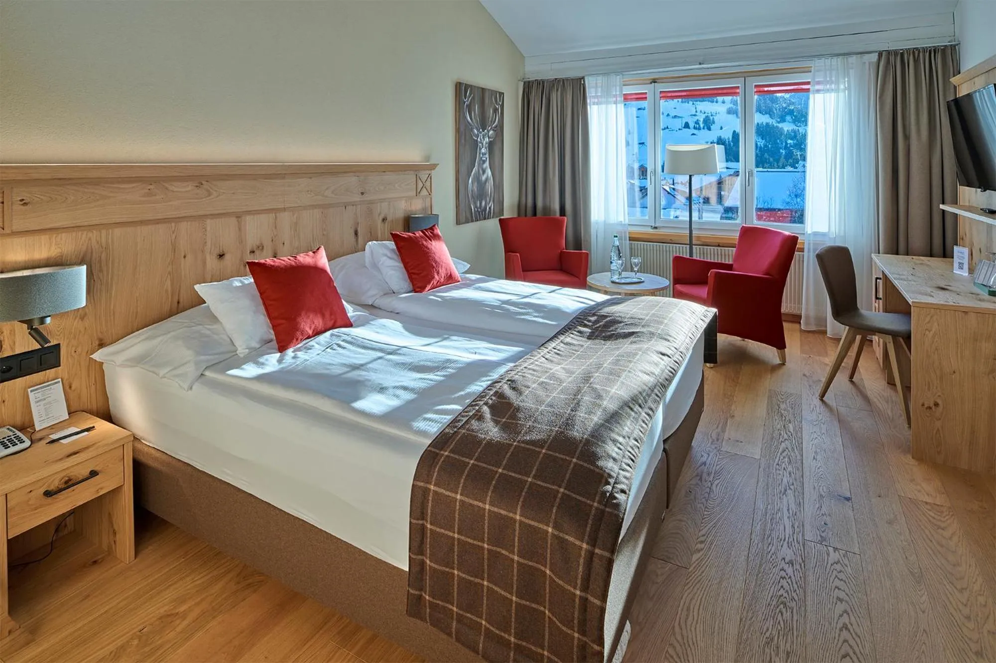 Photo of the whole room, Bed in Hotel Bristol Relais du Silence Superior