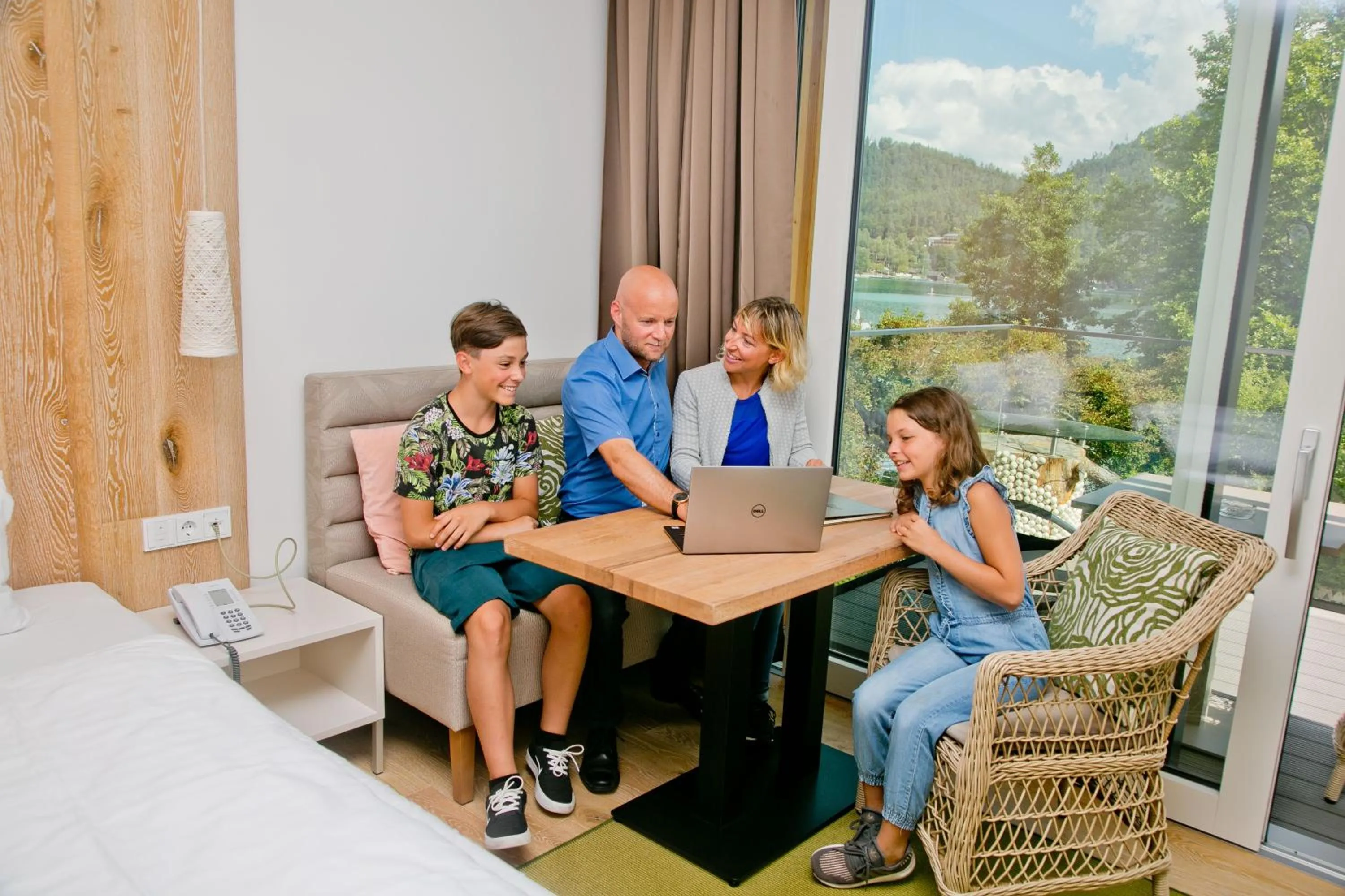 Lake view in Amerika-Holzer Hotel & Resort