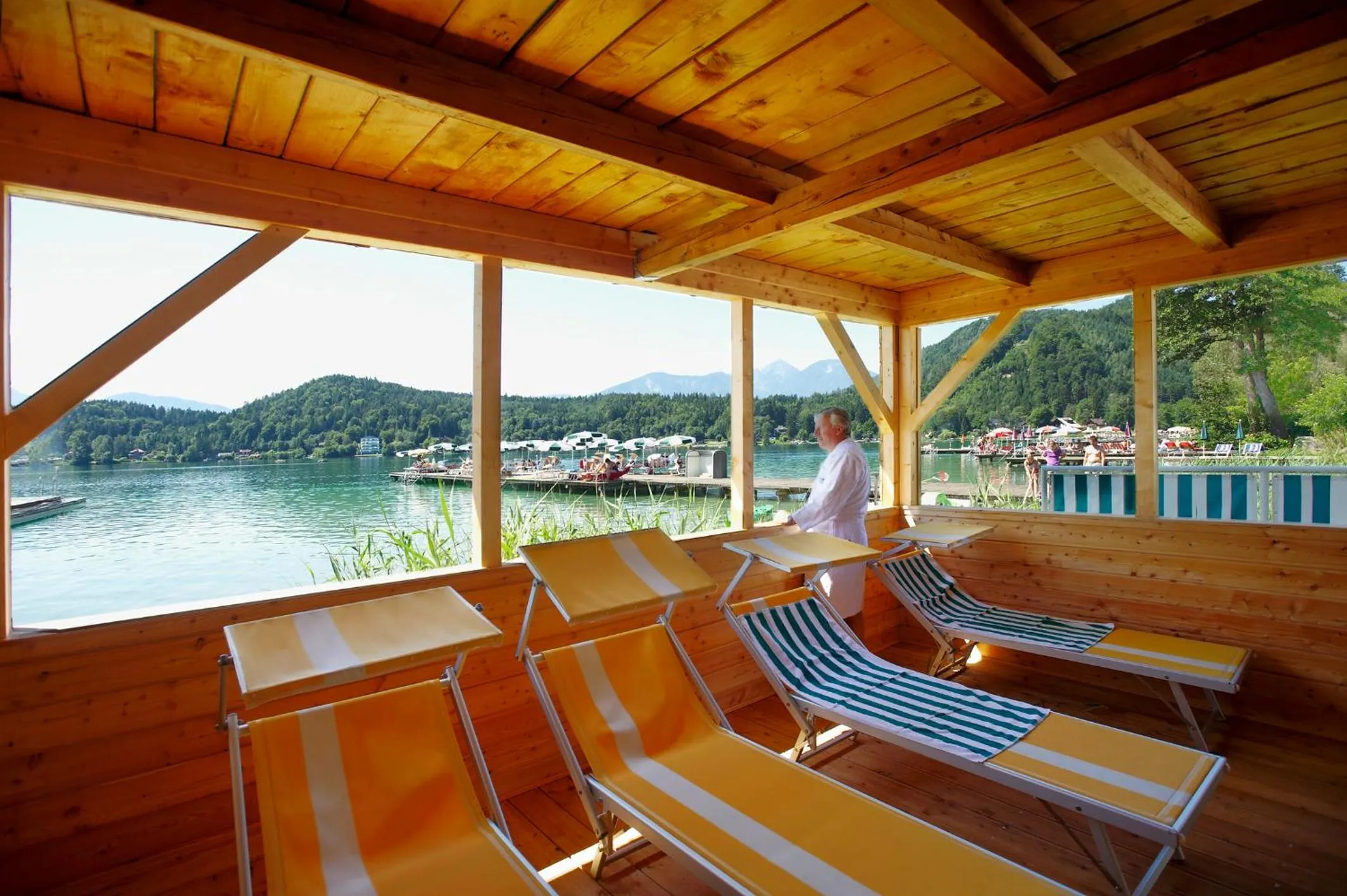 Sauna in Hotel Birkenhof am See
