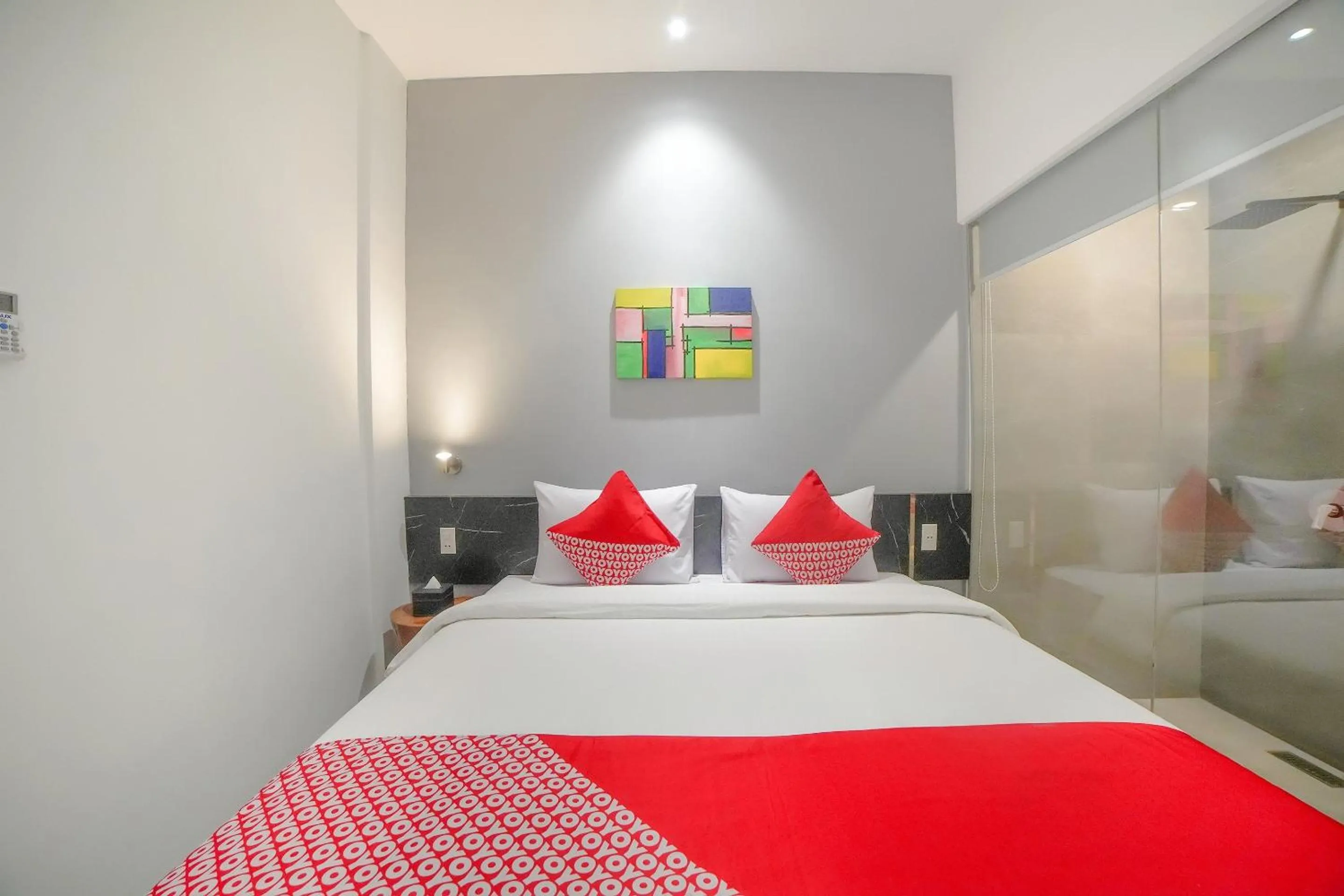 Bedroom, Bed in Capital O 90447 Kardopa Hotel Megapark