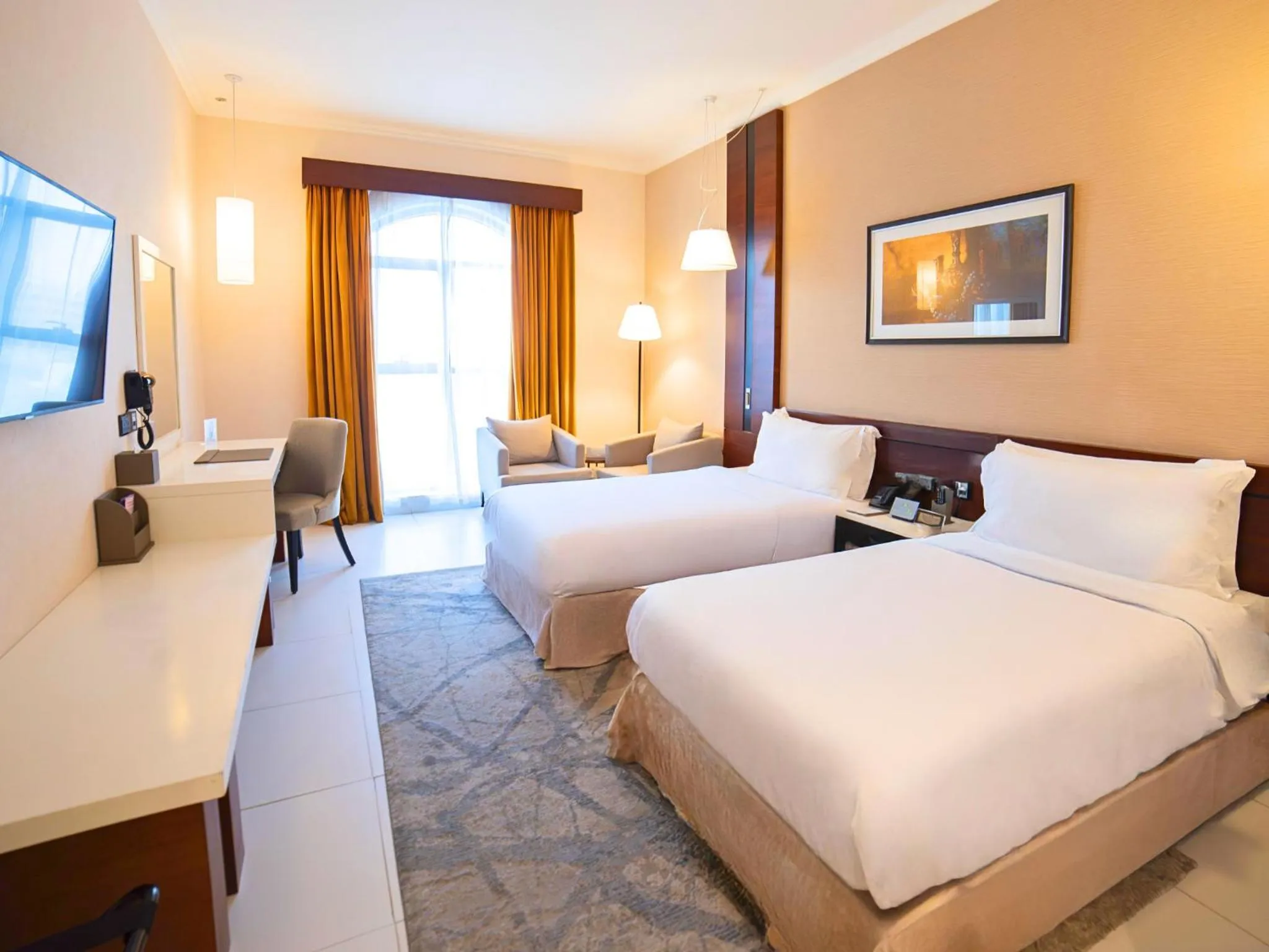 Breakfast, Bed in Asma Hotel Al Barsha