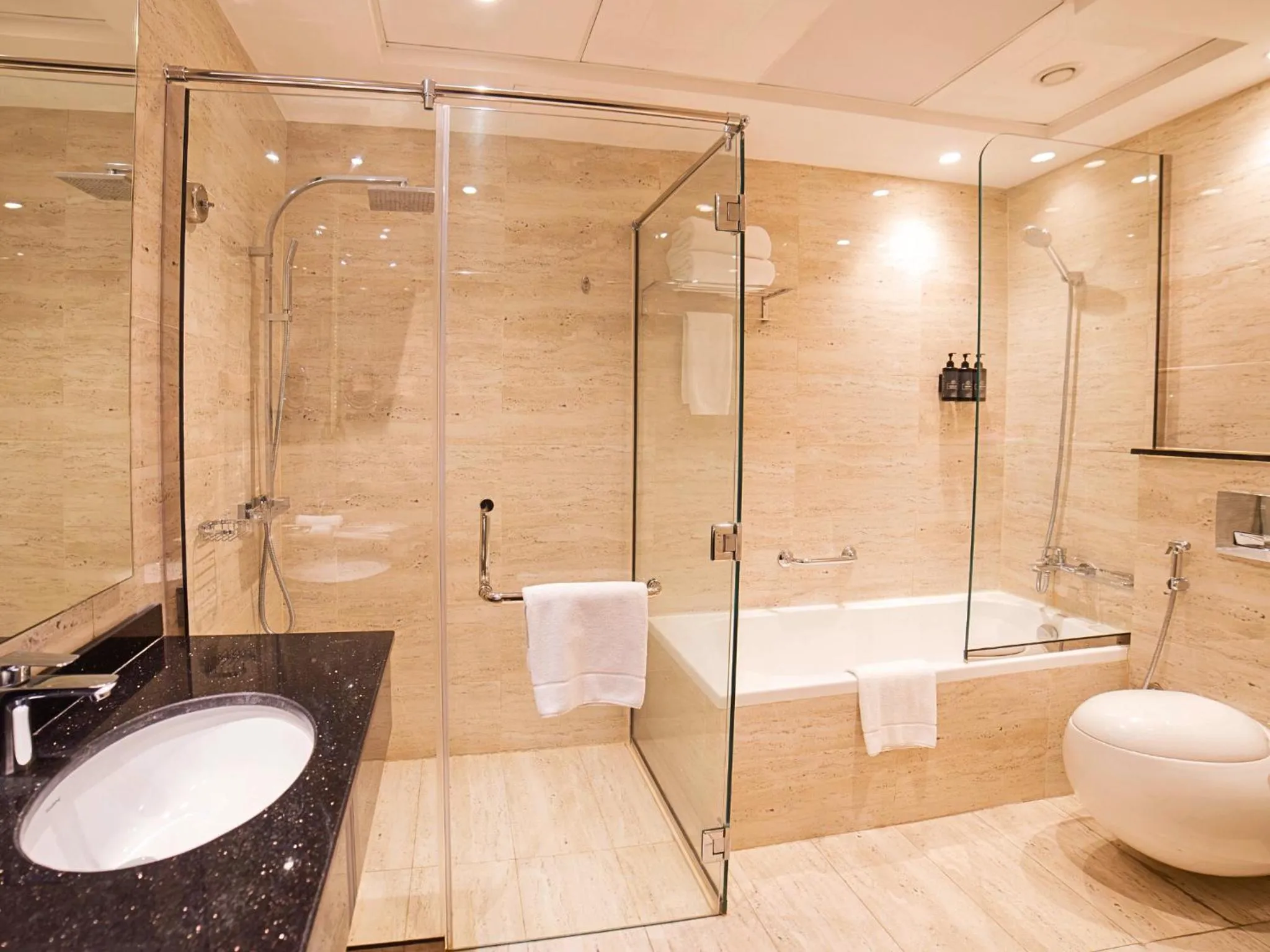 Property building in Asma Hotel Al Barsha