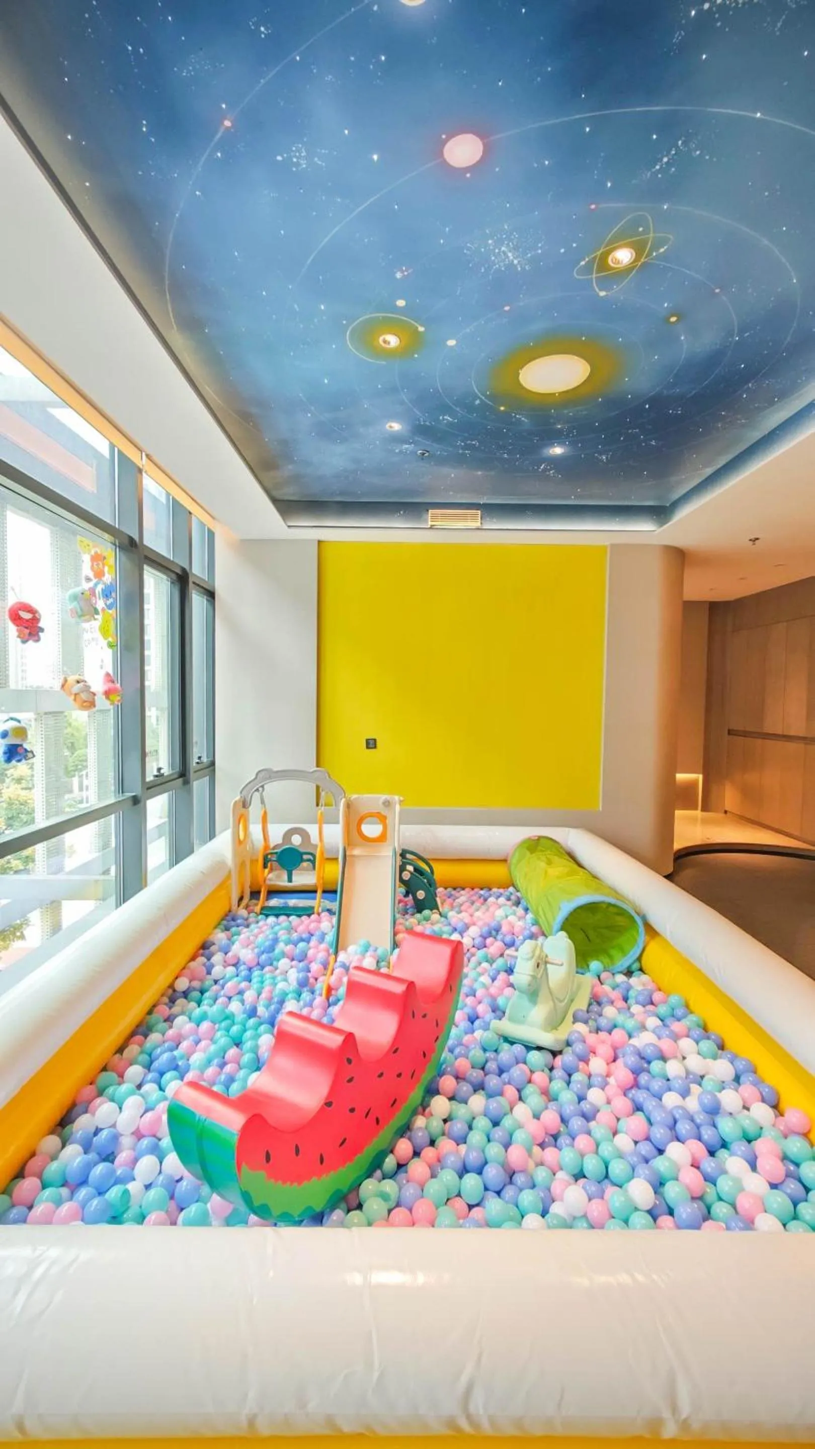 Children play ground in The Meixi Lake, Changsha Marriott Executive Apartments