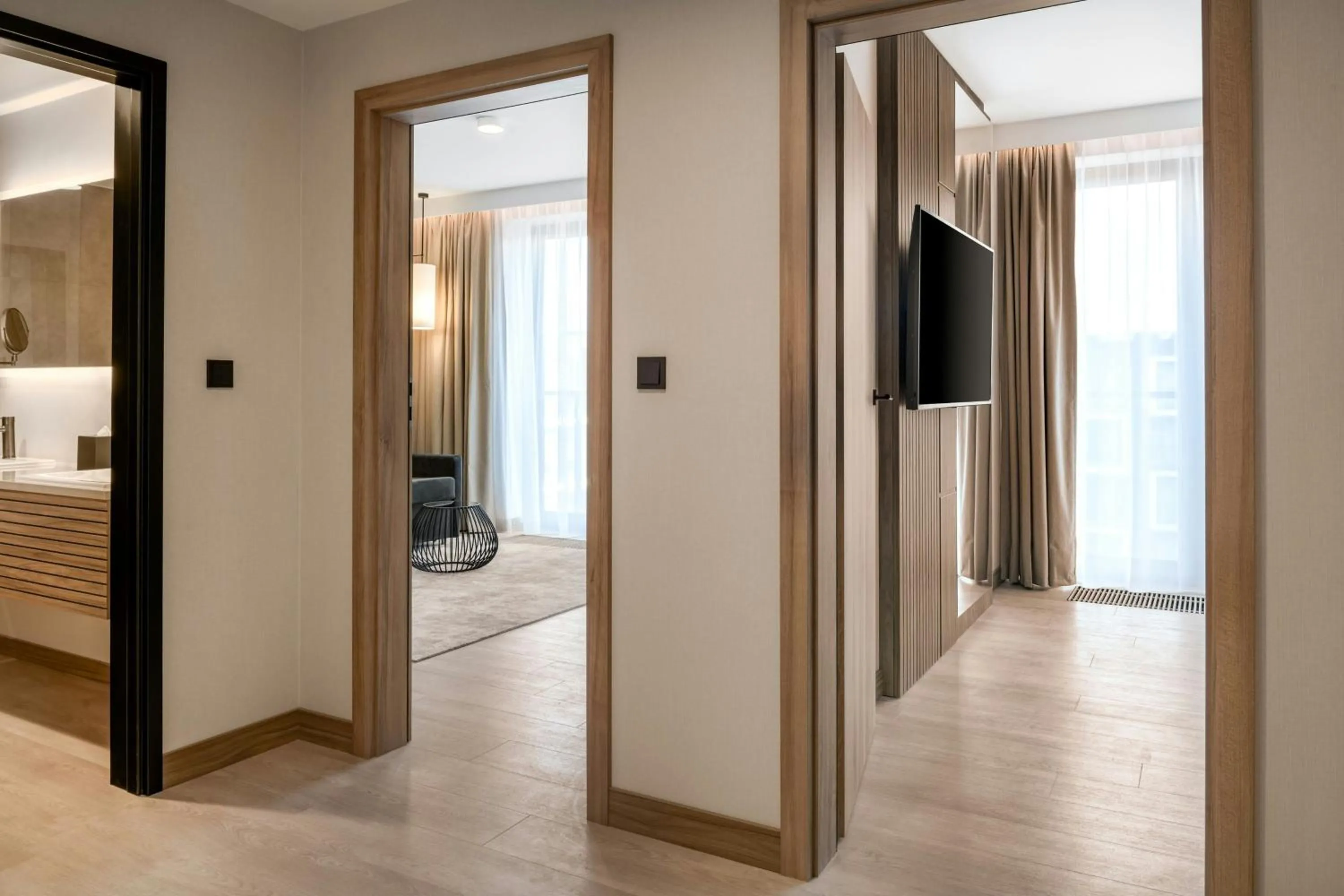 Photo of the whole room, Bed in AC Hotel by Marriott Krakow