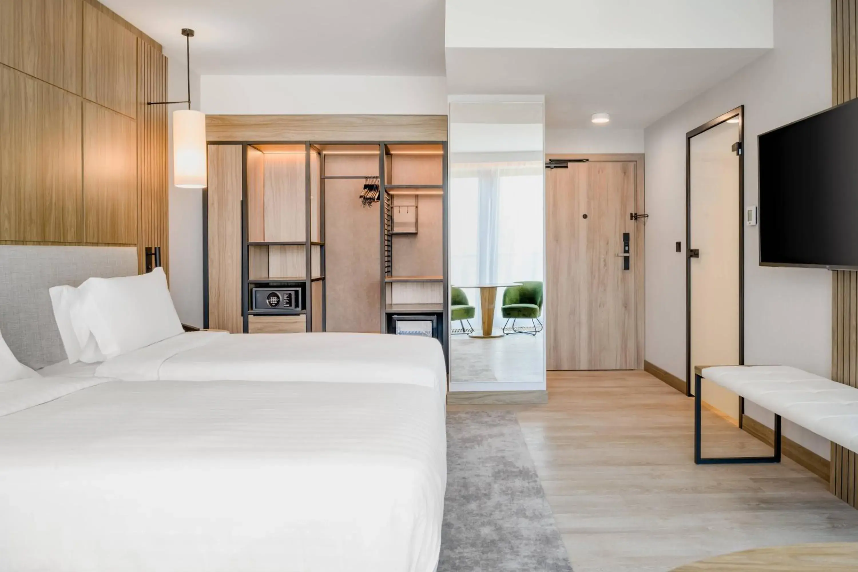 Standard Twin Room with Balcony in AC Hotel by Marriott Krakow Standard Twin Room with Balcony in AC Hotel by Marriott Krakow