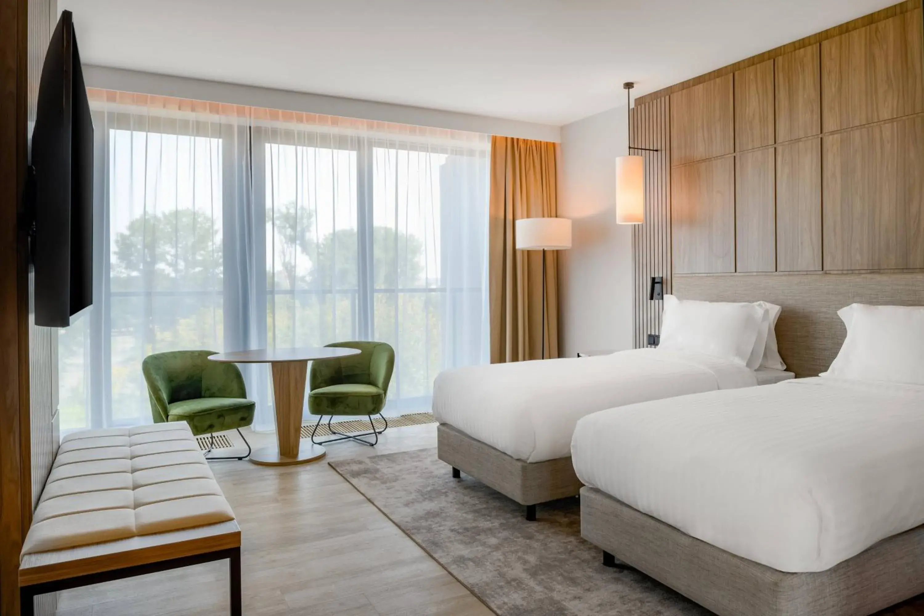 Standard Guest Room with 2 Twin/Single Bed(s) in AC Hotel by Marriott Krakow Standard Guest Room with 2 Twin/Single Bed(s) in AC Hotel by Marriott Krakow