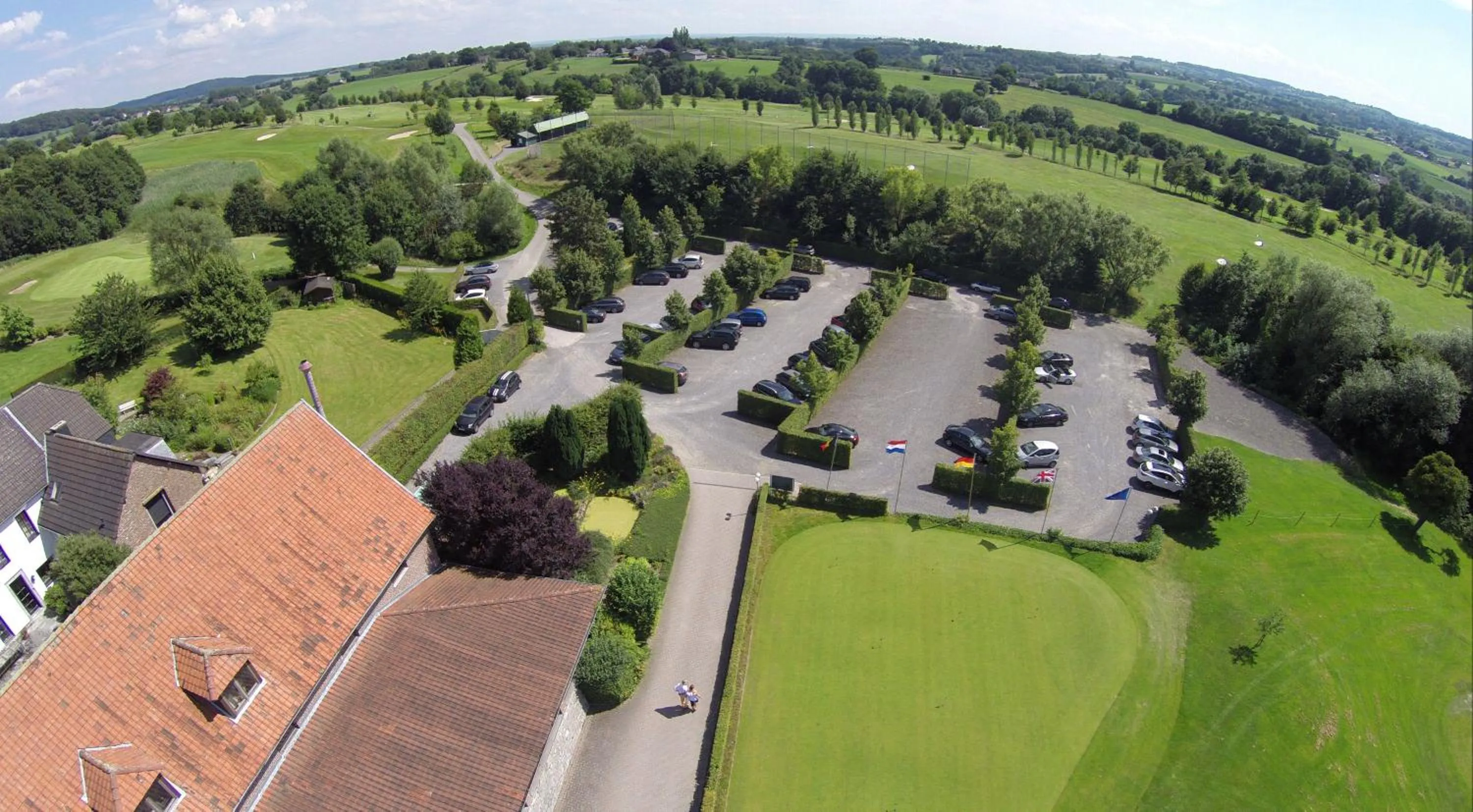 Bird's eye view in Golf Hotel Mergelhof
