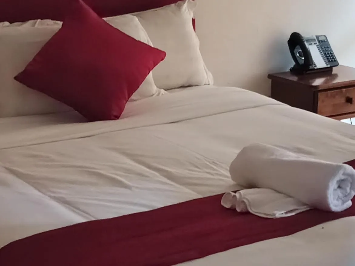 Bed in Frontiers Hotel & Conference Entebbe