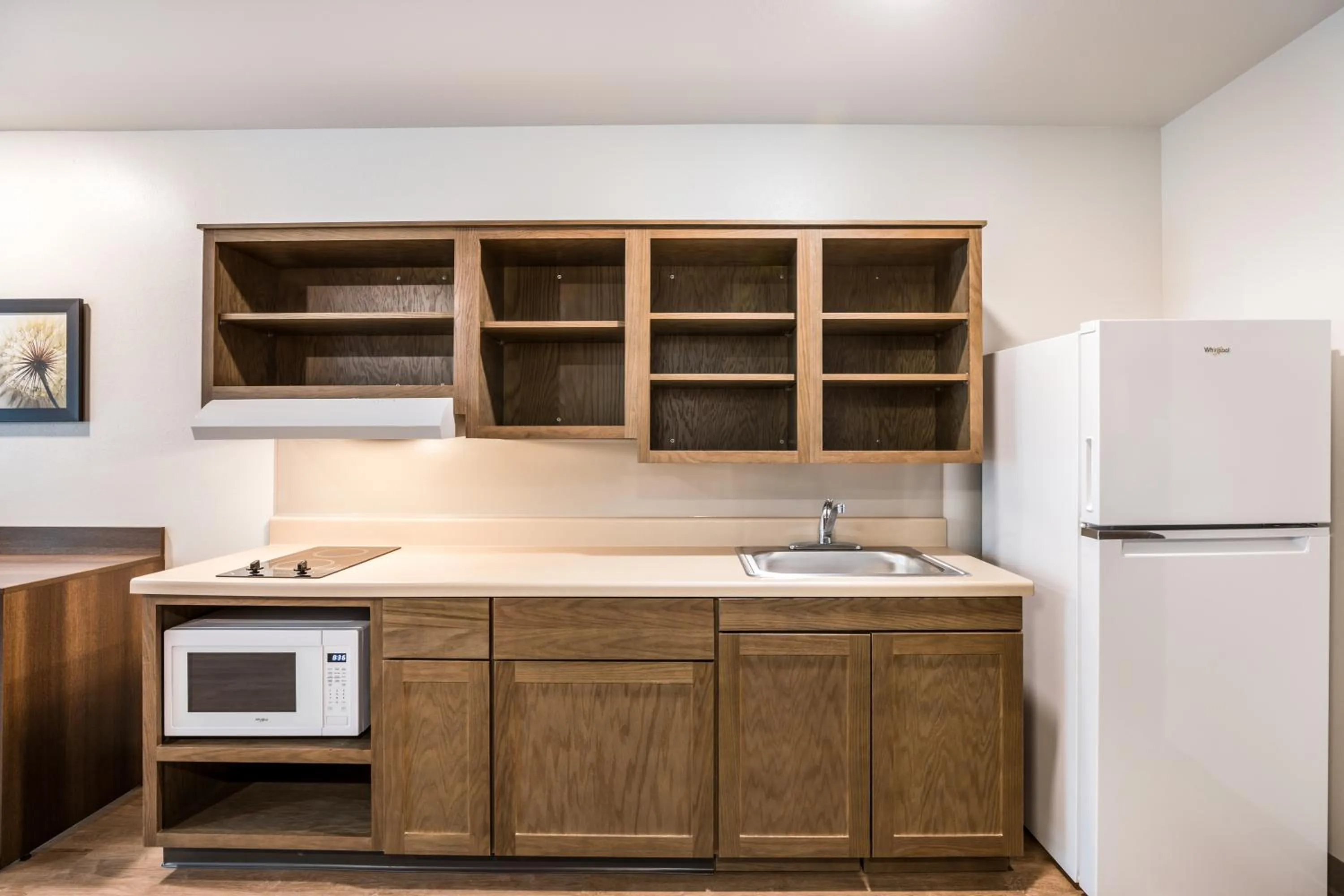 Kitchen or kitchenette in WoodSpring Suites Elgin - Chicago