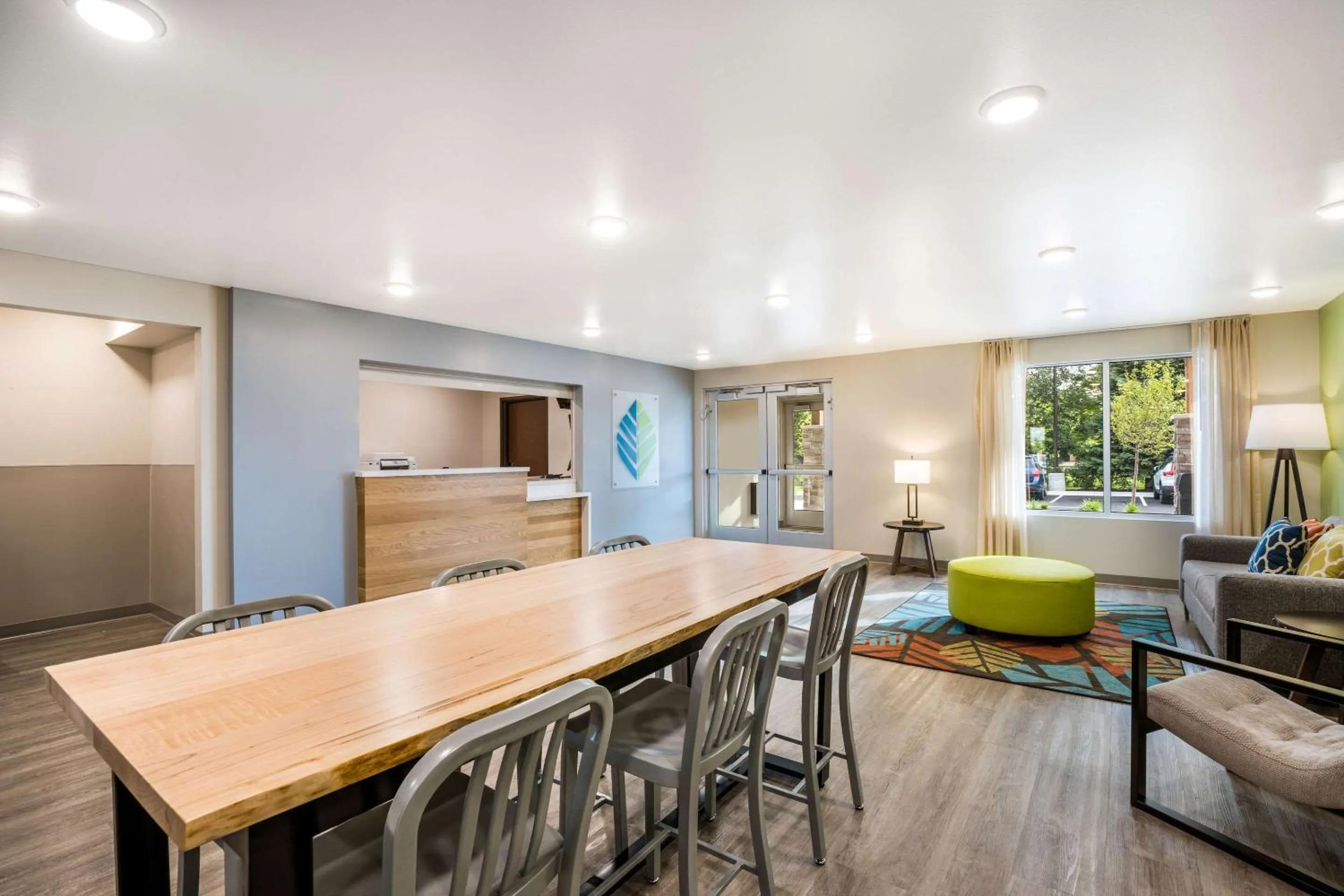 Lobby or reception in WoodSpring Suites Elgin - Chicago