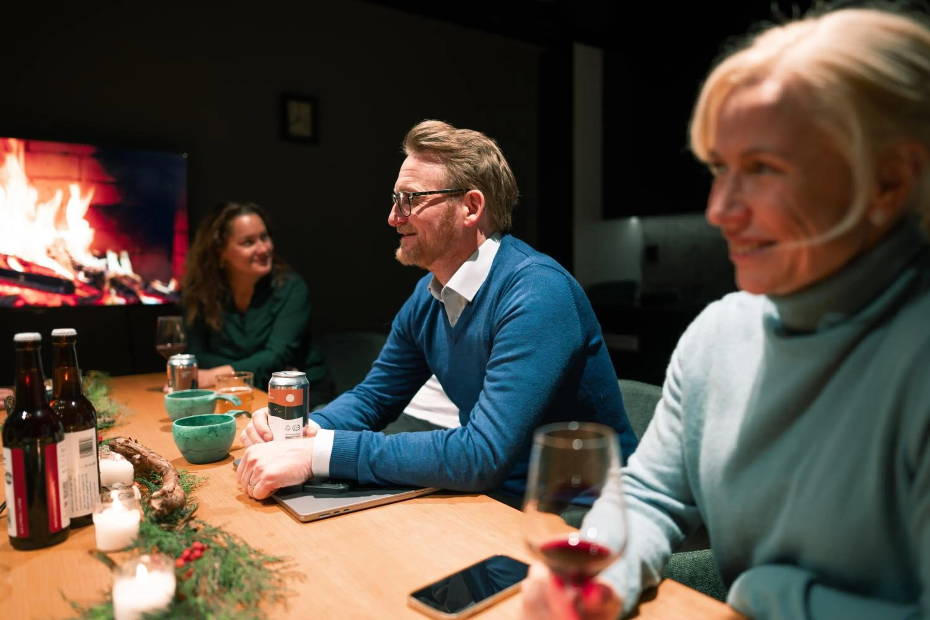 Meeting/conference room in Haltia Lake Lodge nature boutique hotel & glamping