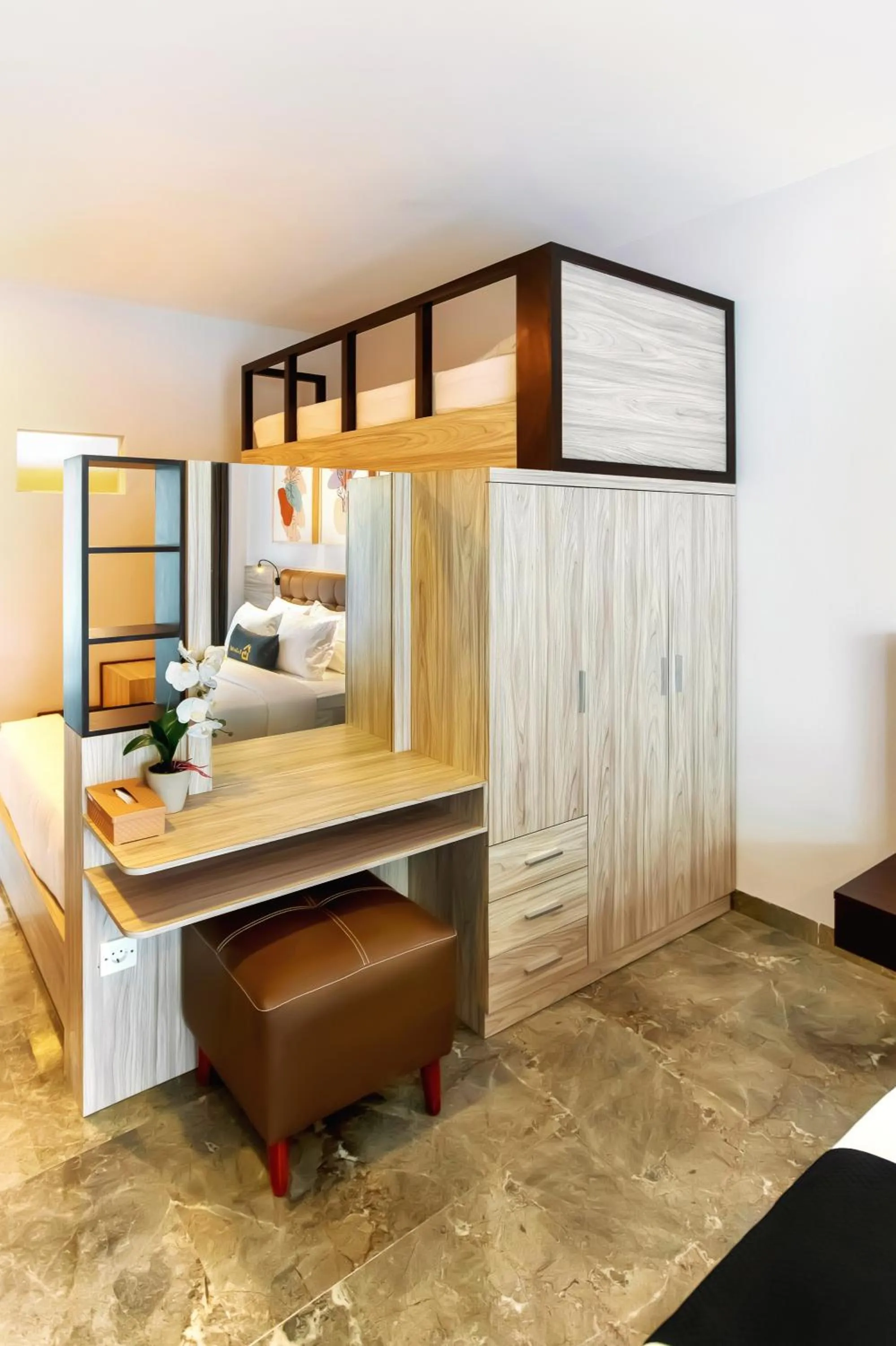 Seating area, Bed in Graha Socio Hotel Nusa Dua Bali