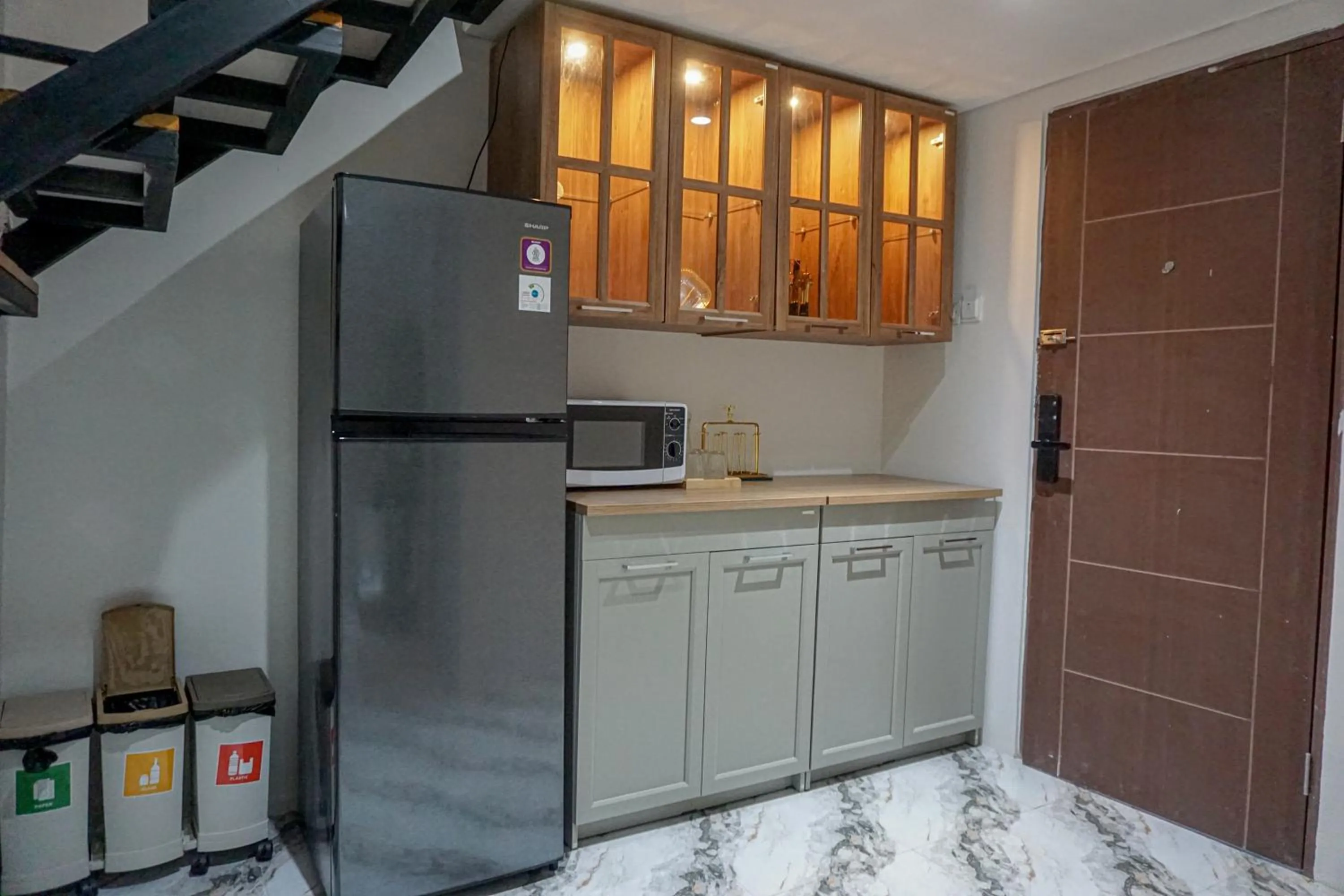 Kitchen or kitchenette in Graha Socio Hotel Nusa Dua Bali
