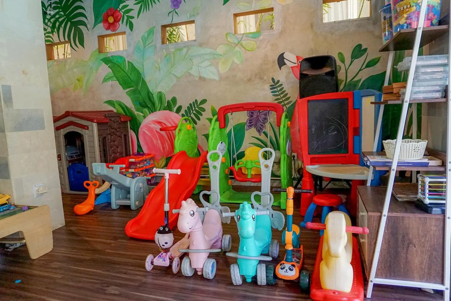 Children play ground in Graha Socio Hotel Nusa Dua Bali