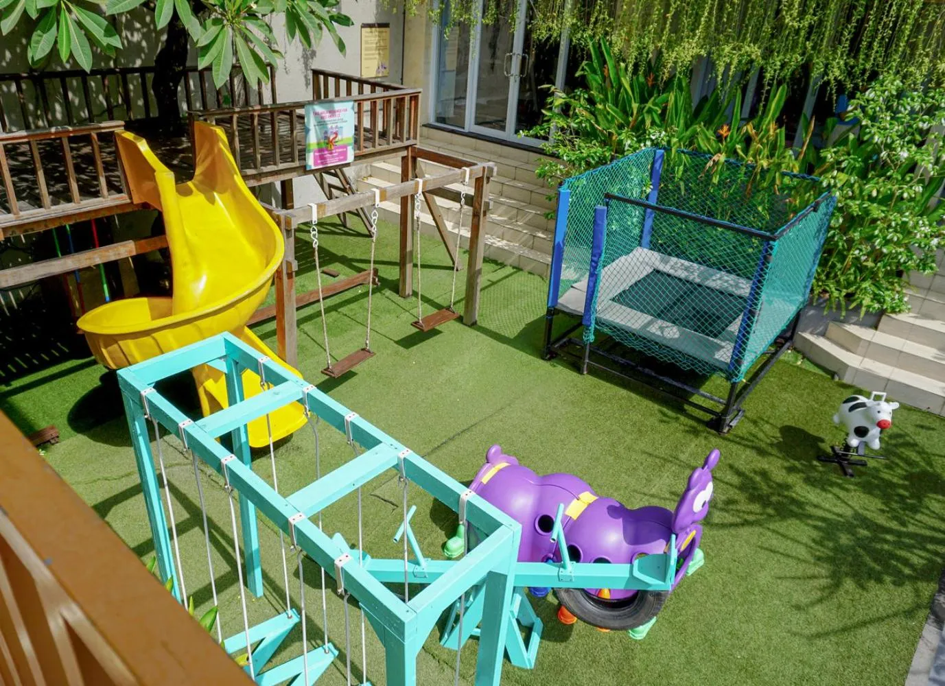 Children play ground in Graha Socio Hotel Nusa Dua Bali