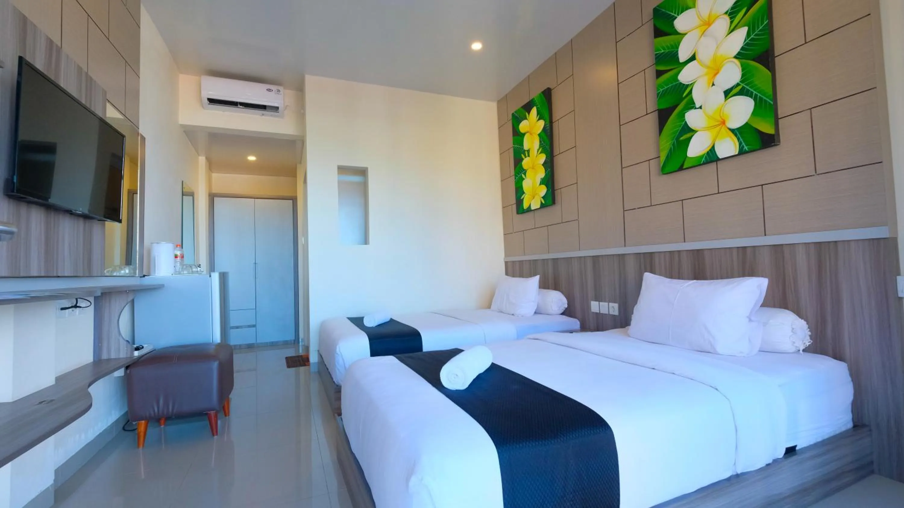 Bed in Graha Socio Hotel Nusa Dua Bali